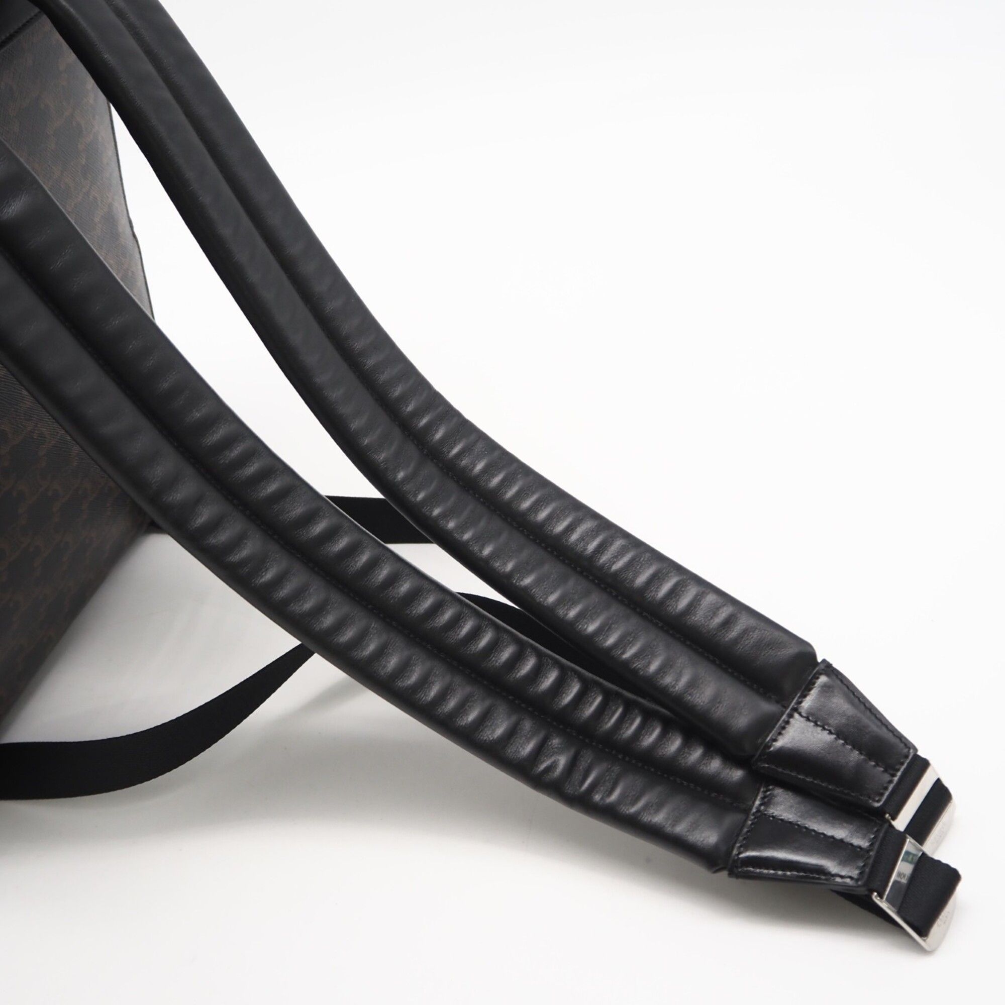 Coated Canvas Leather Backpack (Pre-Owned) - Celine - Modalova