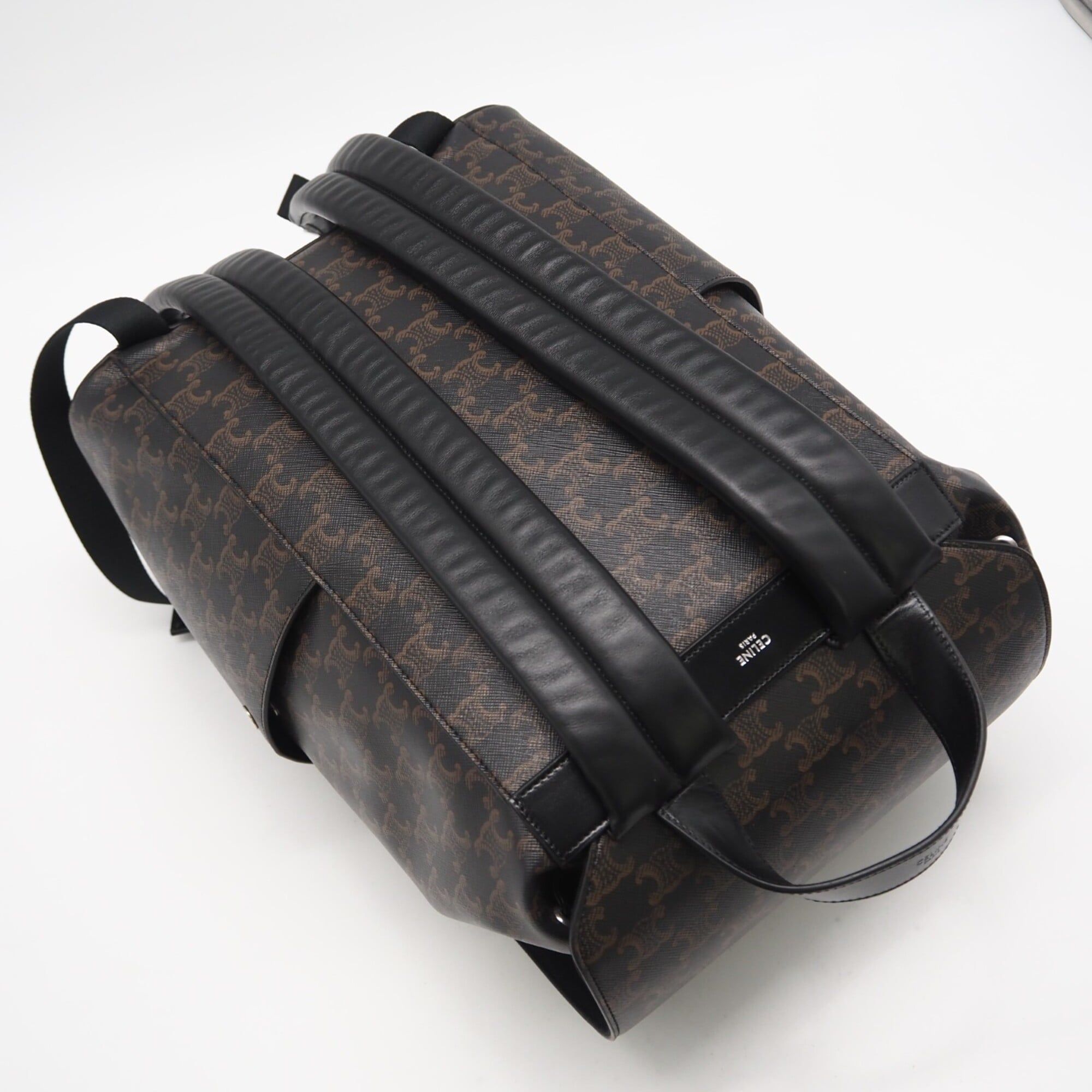 Coated Canvas Leather Backpack (Pre-Owned) - Celine - Modalova