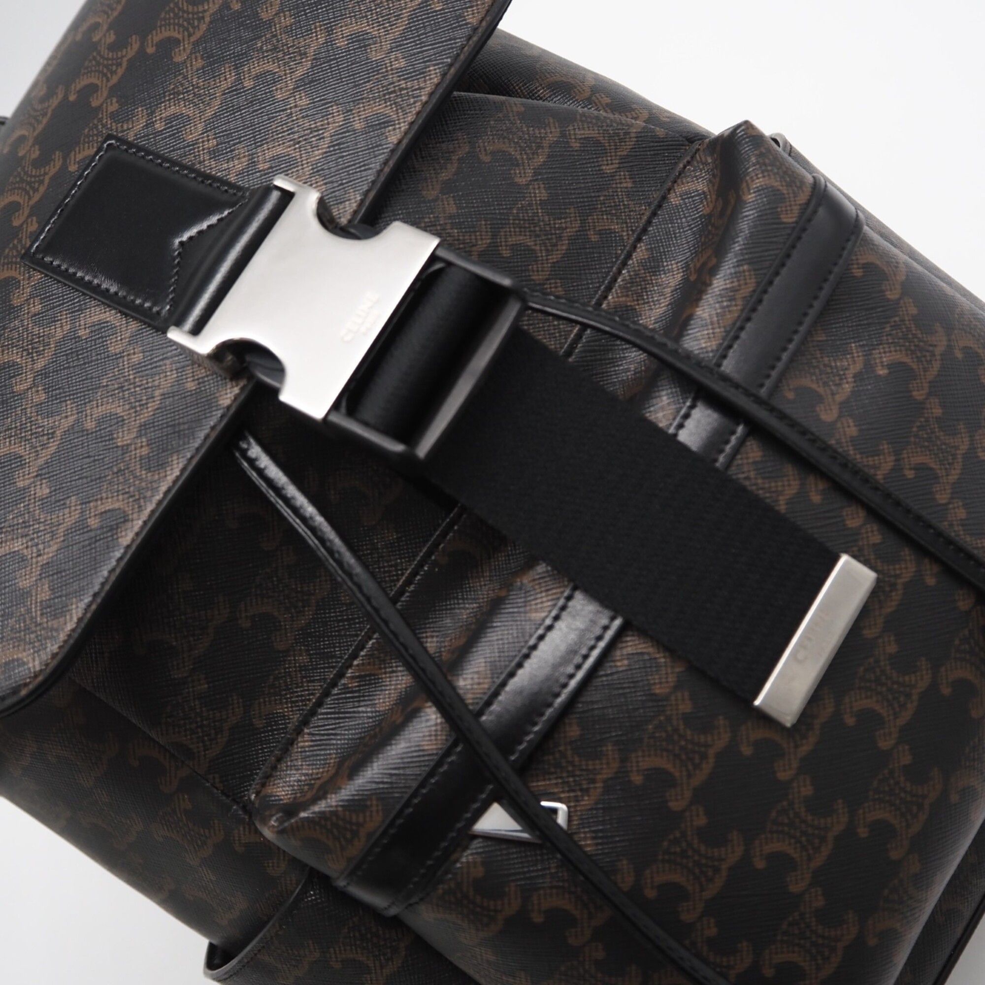 Coated Canvas Leather Backpack (Pre-Owned) - Celine - Modalova
