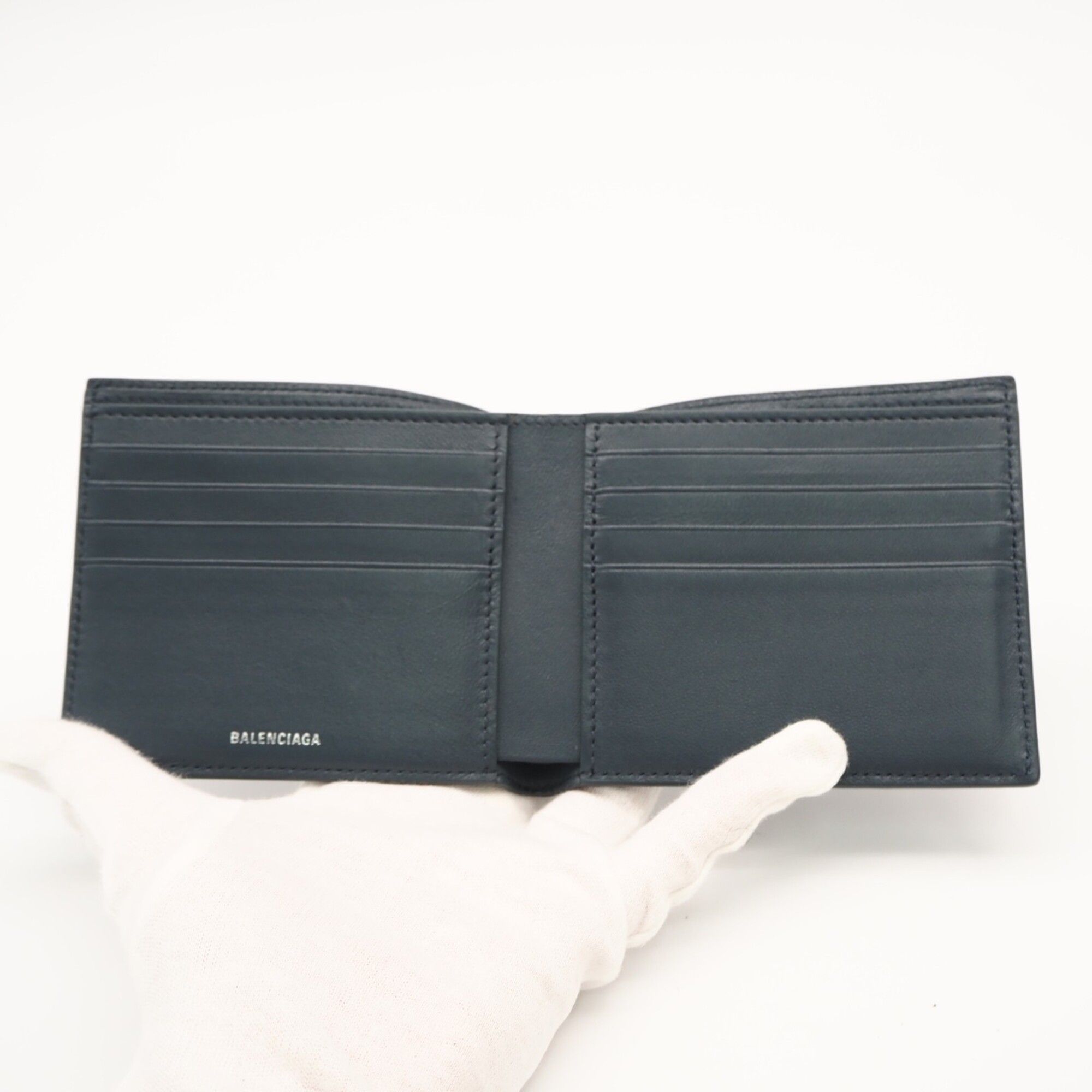 Leather Wallet (Bi-Fold) (Pre-Owned) - Balenciaga - Modalova