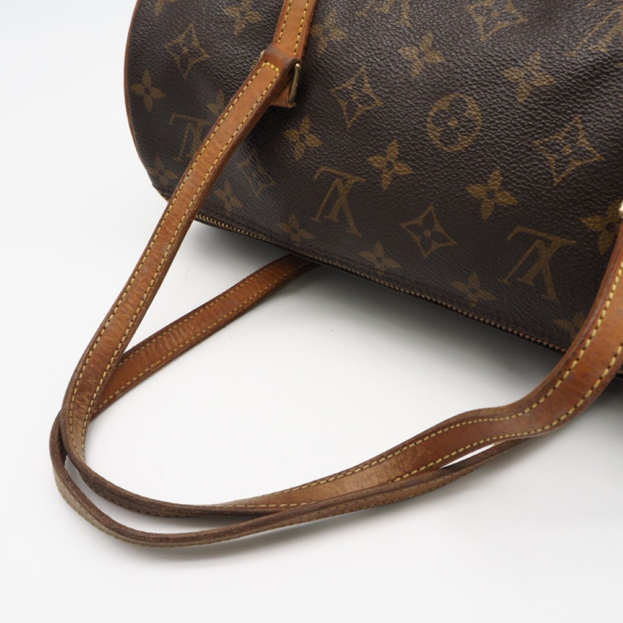 Monogram Coated Canvas Leather Handbag (Pre-Owned) - Louis Vuitton - Modalova