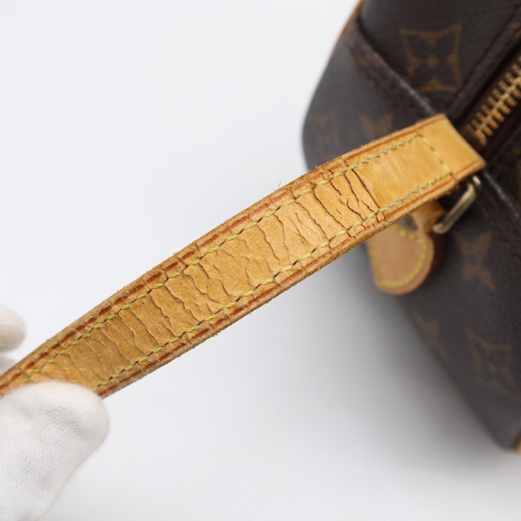 Coated Canvas Leather Shoulder Bag (Pre-Owned) - Louis Vuitton - Modalova