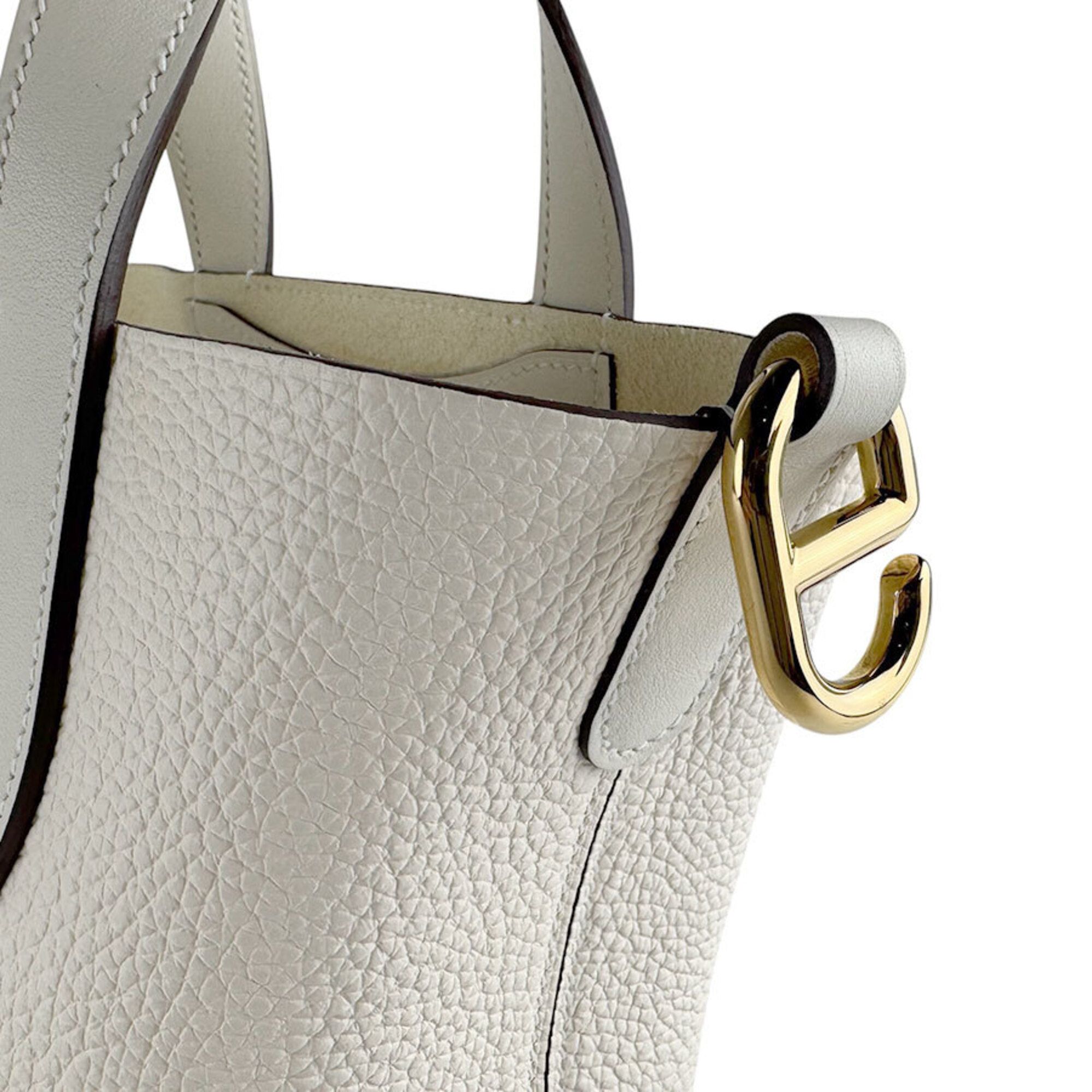 Taurillon Clemence Leather Handbag (Pre-Owned) - Hermes - Modalova
