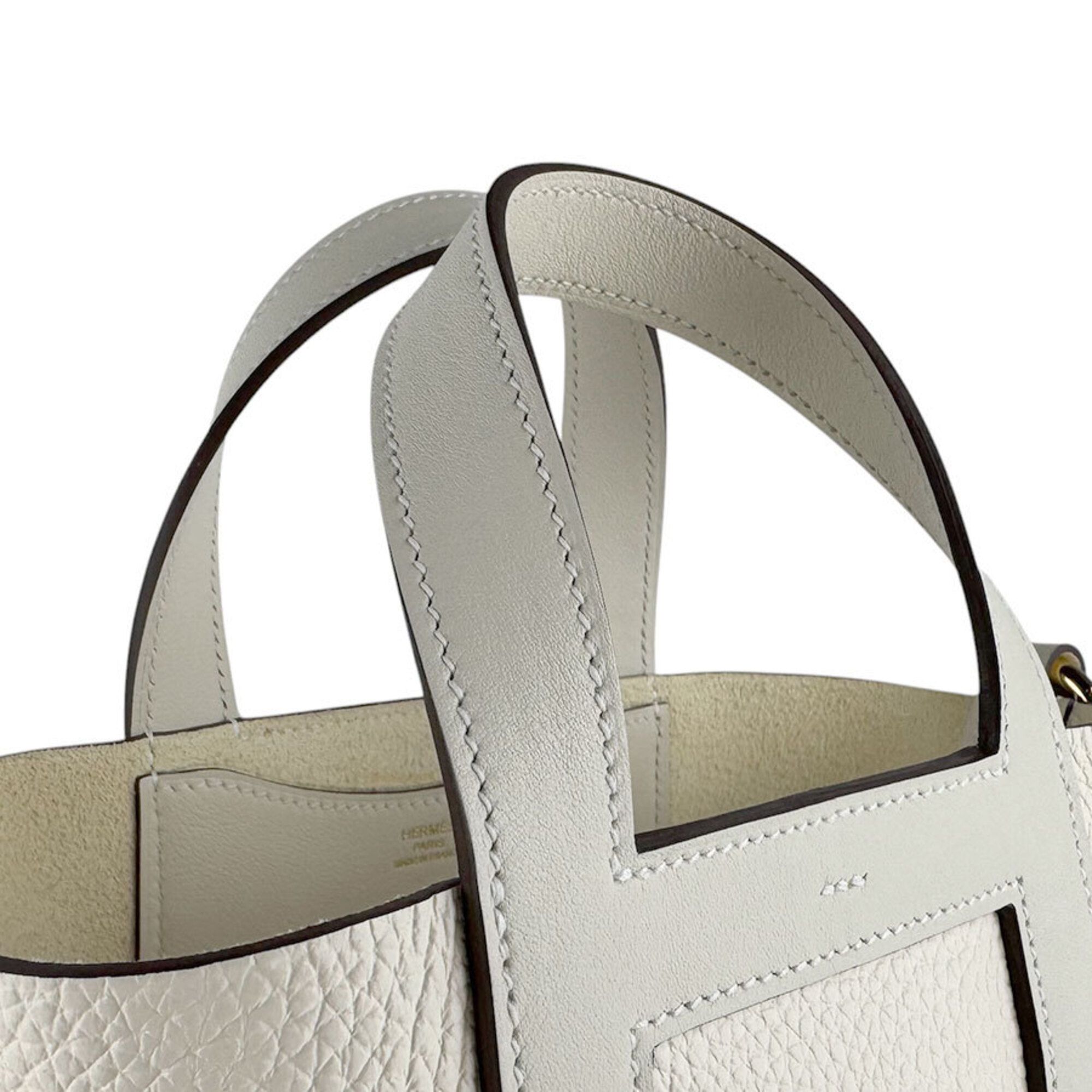 Taurillon Clemence Leather Handbag (Pre-Owned) - Hermes - Modalova