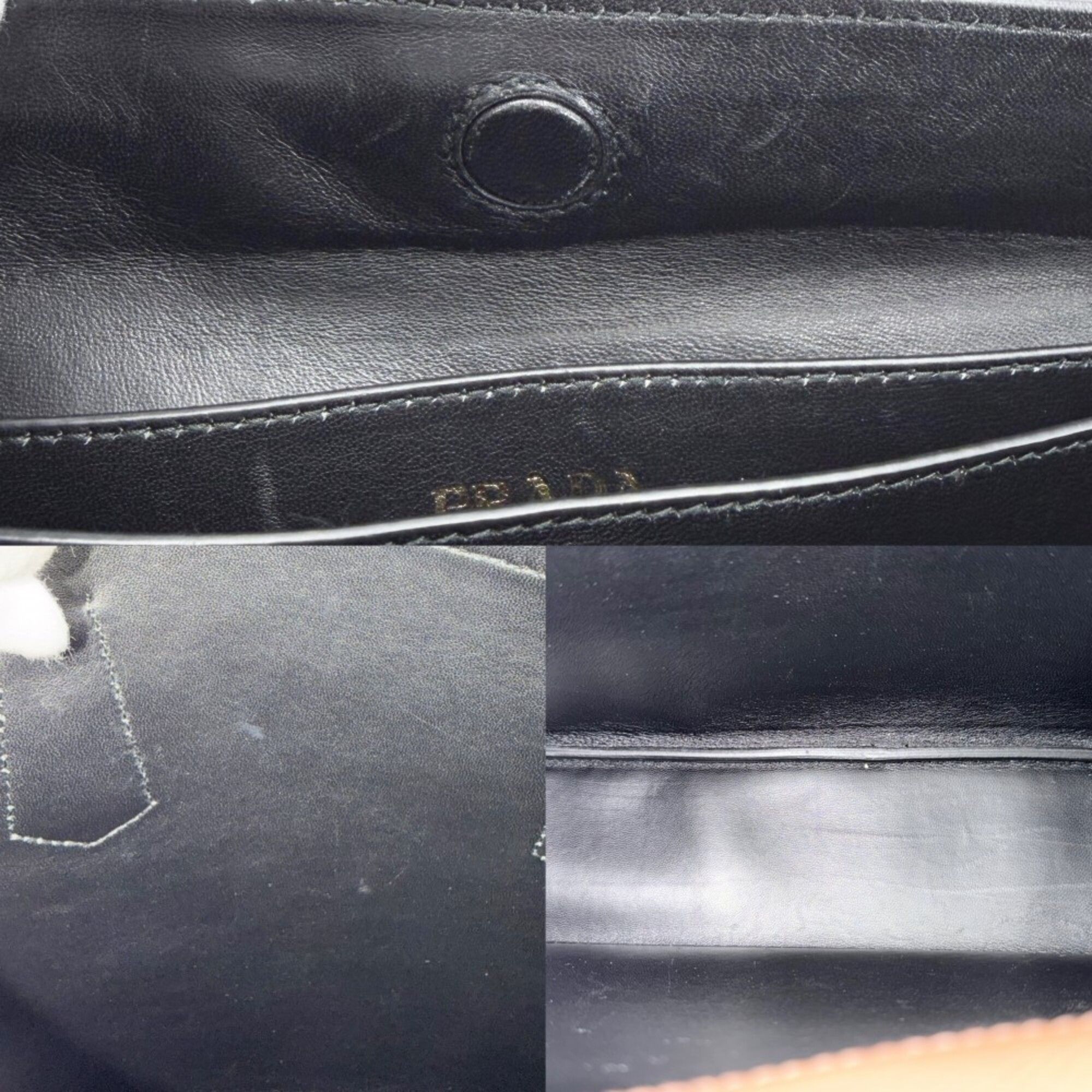 Leather Handbag Tote Bag (Pre-Owned) - Prada - Modalova