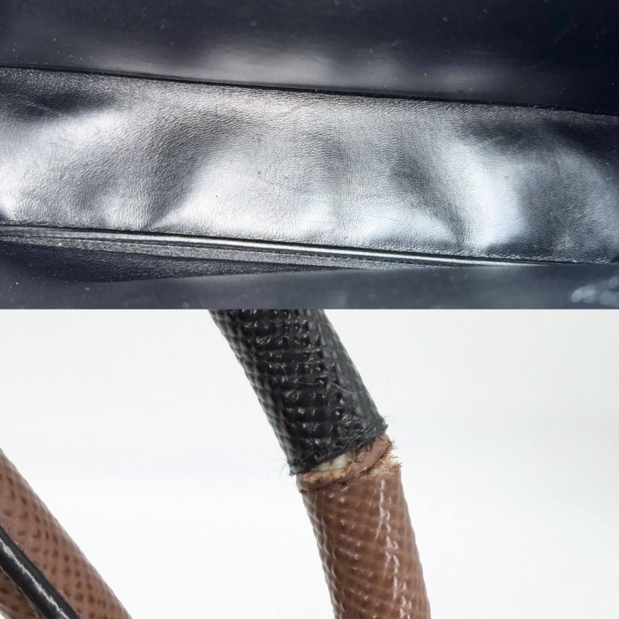 Leather Handbag Tote Bag (Pre-Owned) - Prada - Modalova