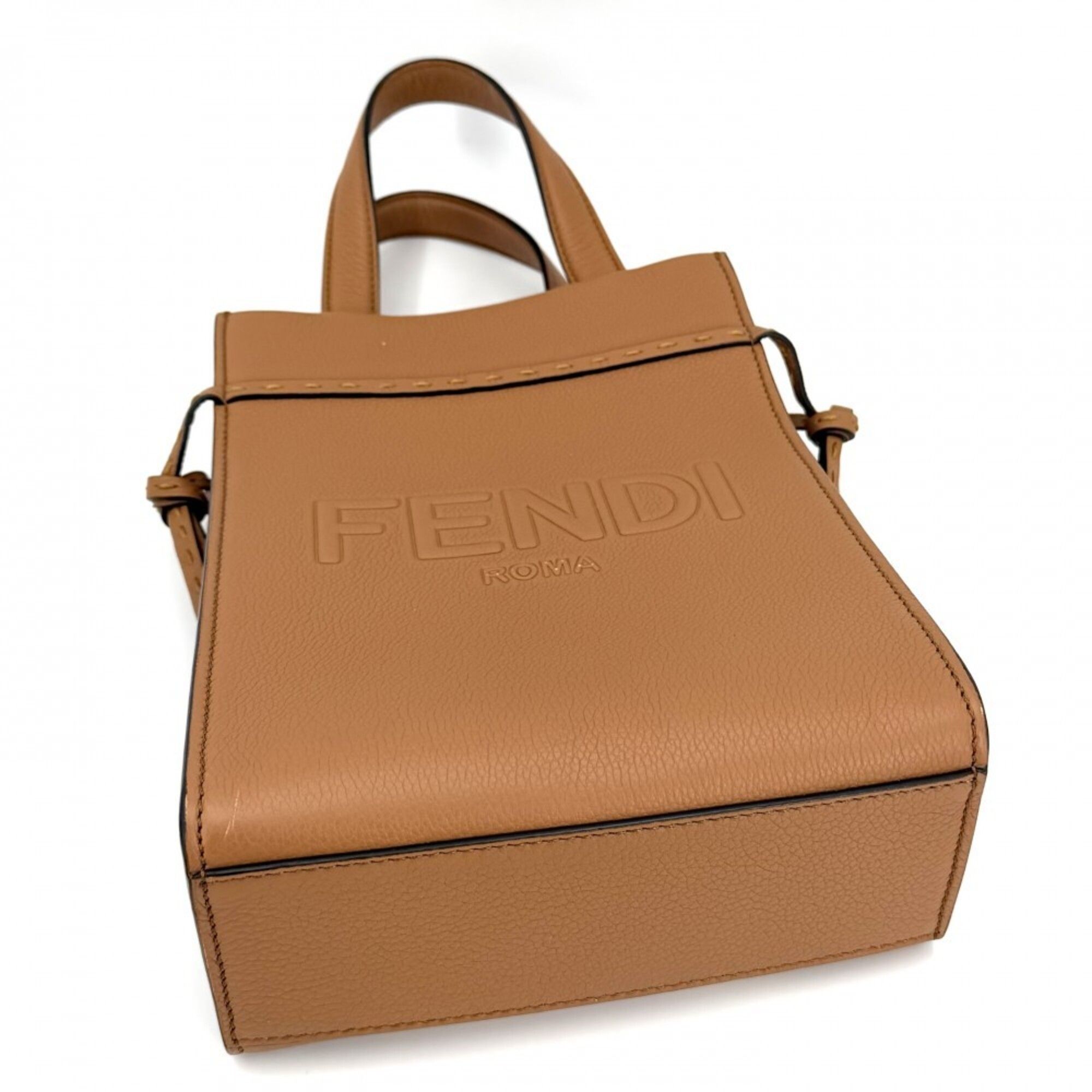 Leather Handbag Shoulder Bag (Pre-Owned) - Fendi - Modalova