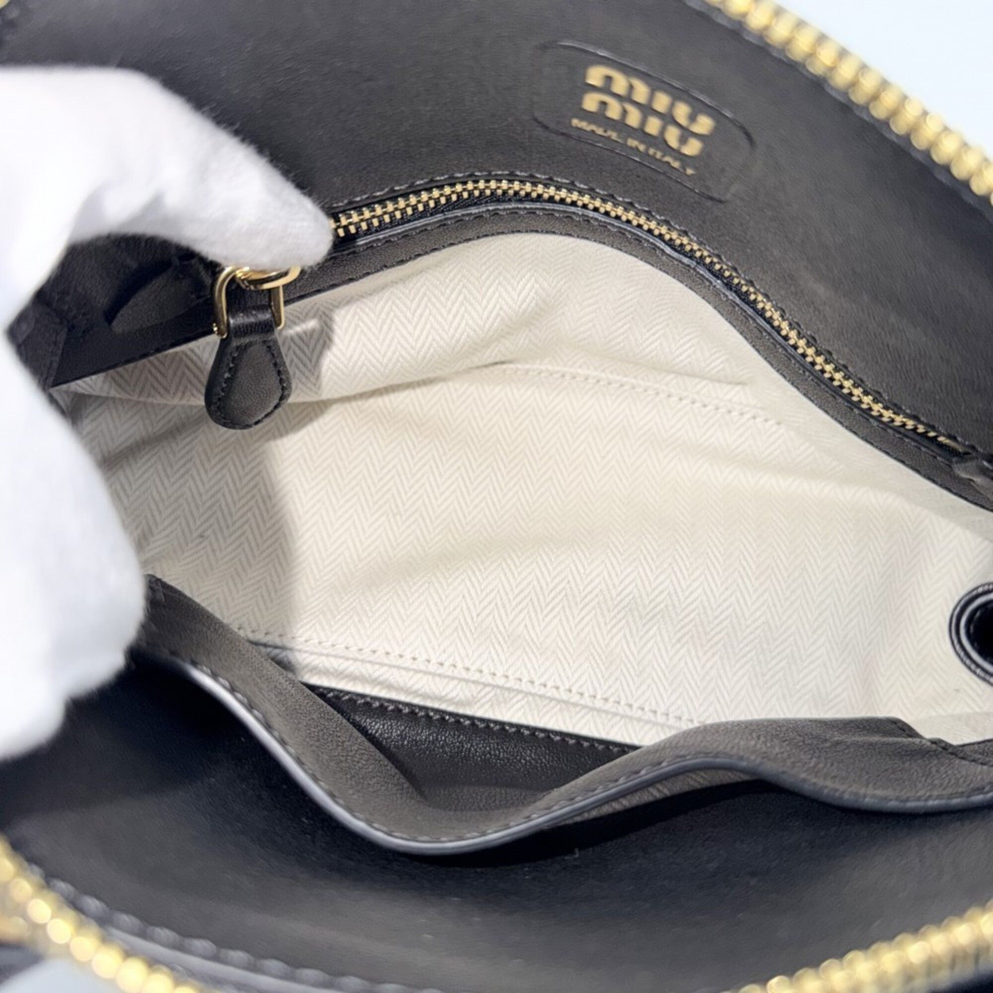 Leather Handbag Shoulder Bag (Pre-Owned) - Miu Miu - Modalova