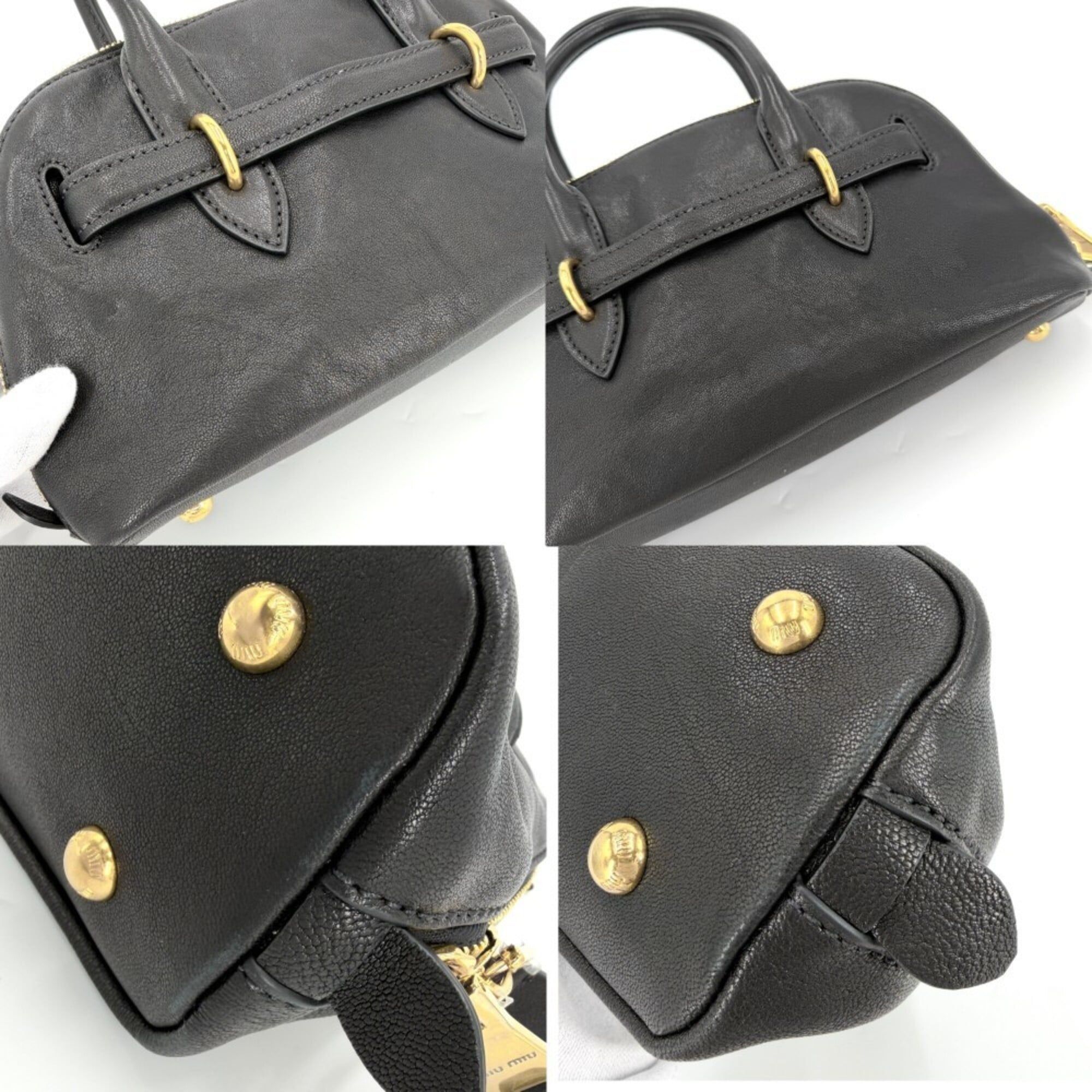 Leather Handbag Shoulder Bag (Pre-Owned) - Miu Miu - Modalova