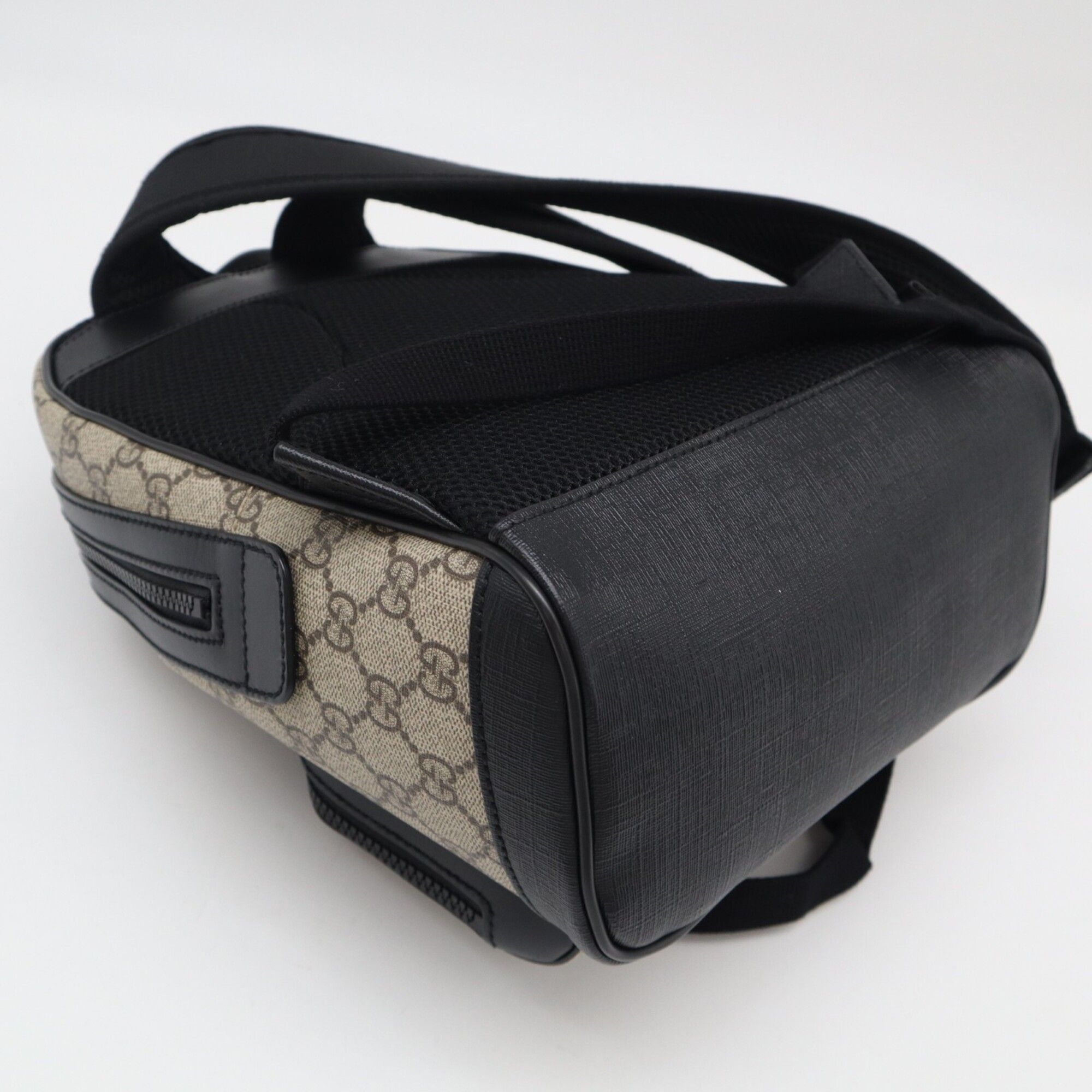 Canvas Leather Backpack (Pre-Owned) - Gucci - Modalova