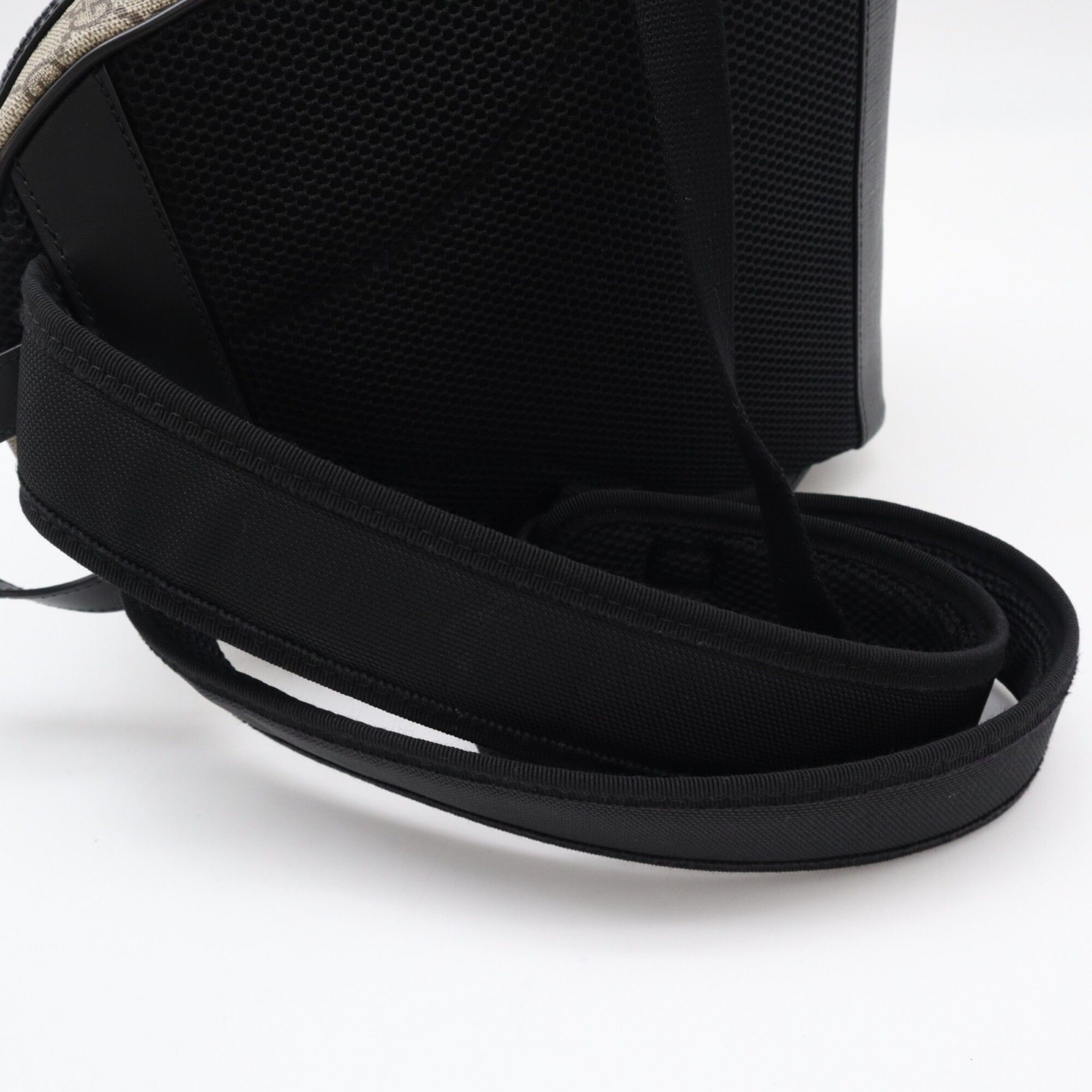 Canvas Leather Backpack (Pre-Owned) - Gucci - Modalova