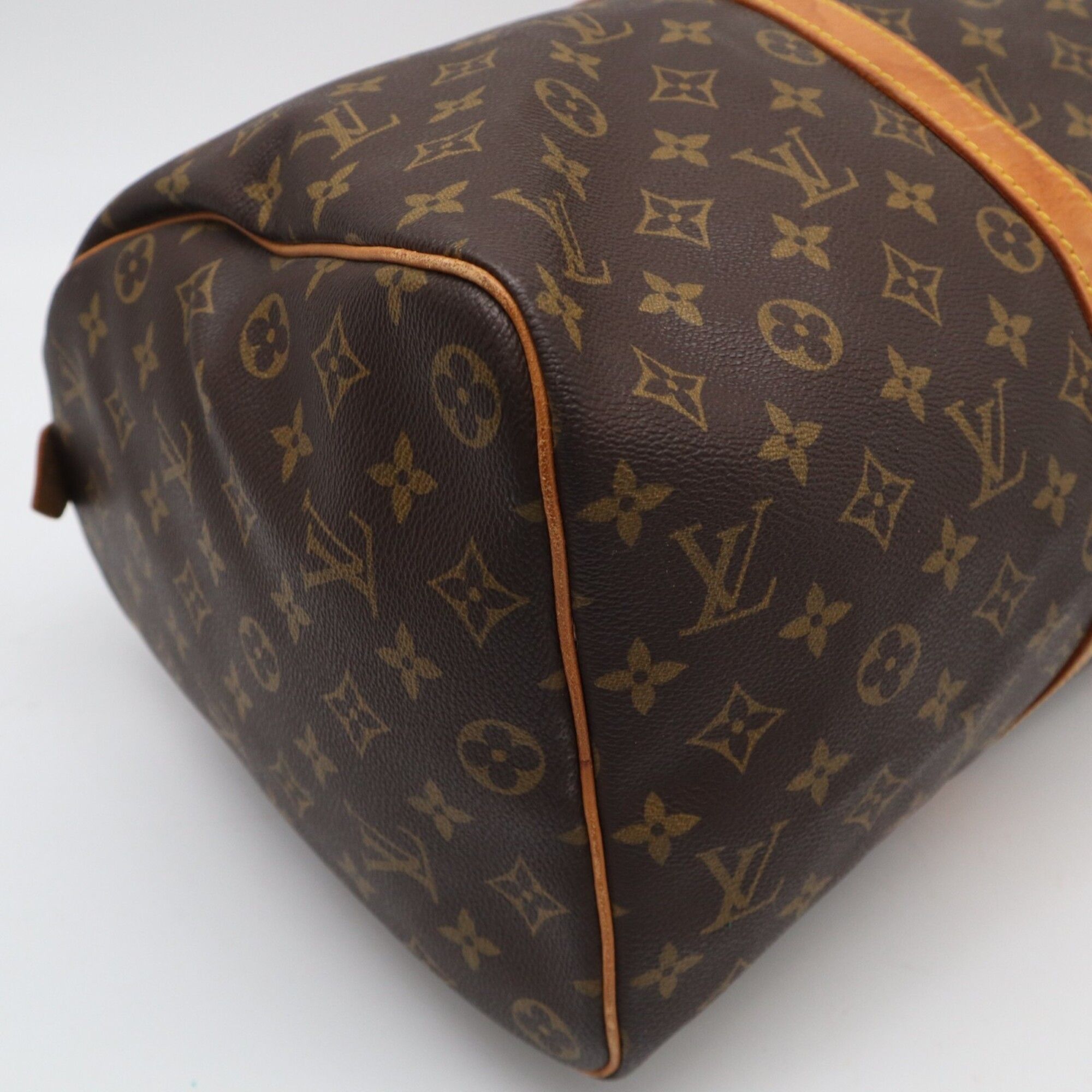 Monogram Coated Canvas Leather Boston Bag (Pre-Owned) - Louis Vuitton - Modalova