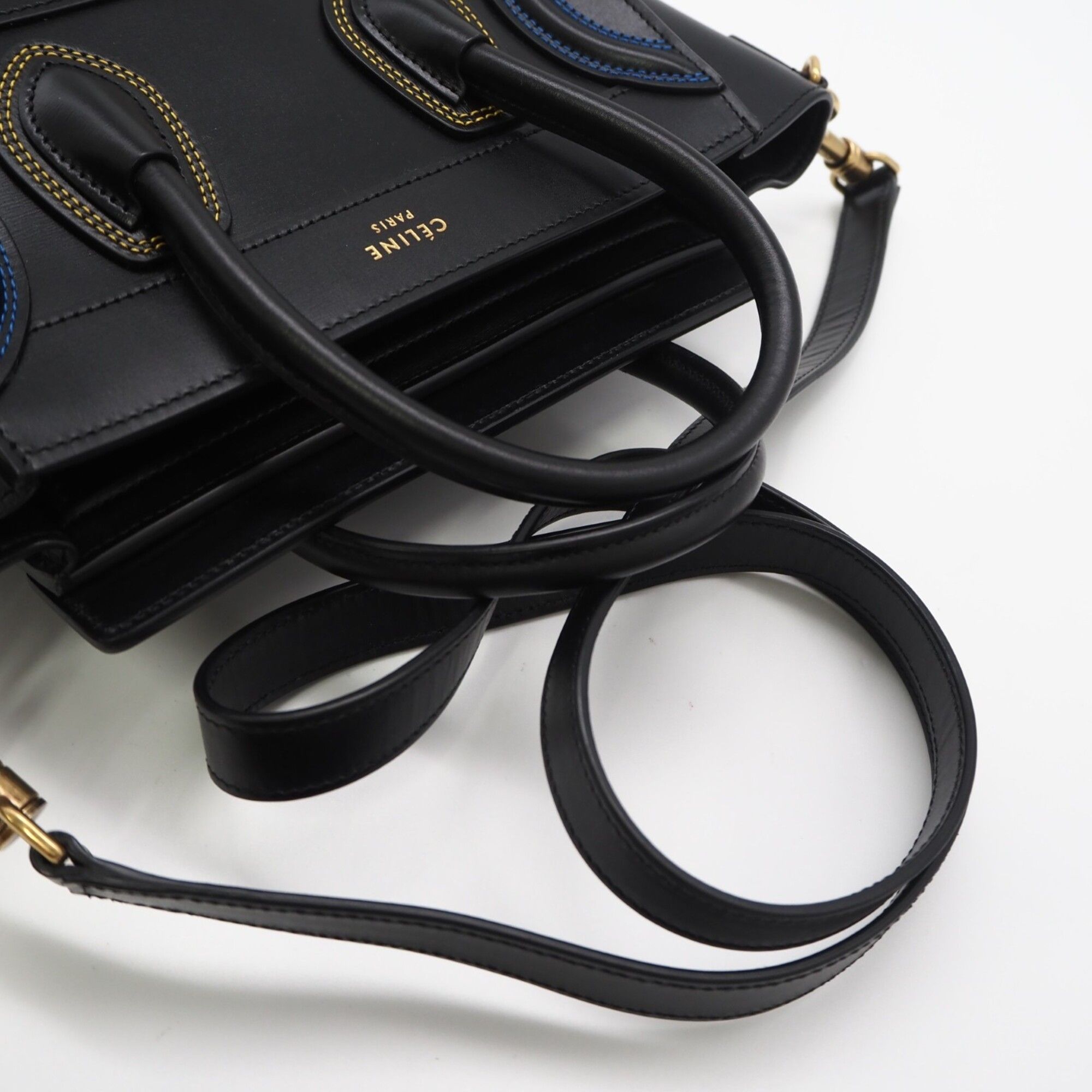 Leather Handbag (Pre-Owned) - Celine - Modalova