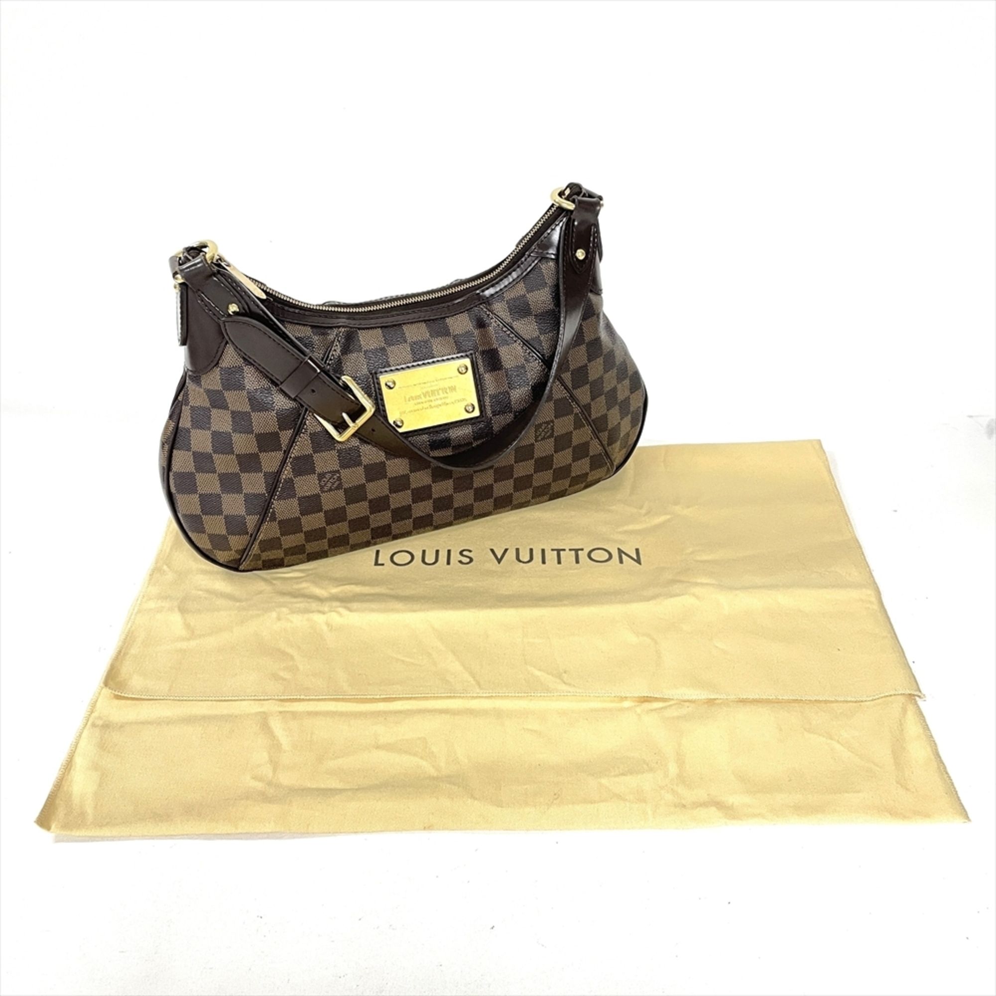 Damier Canvas Shoulder Bag (Pre-Owned) - Louis Vuitton - Modalova