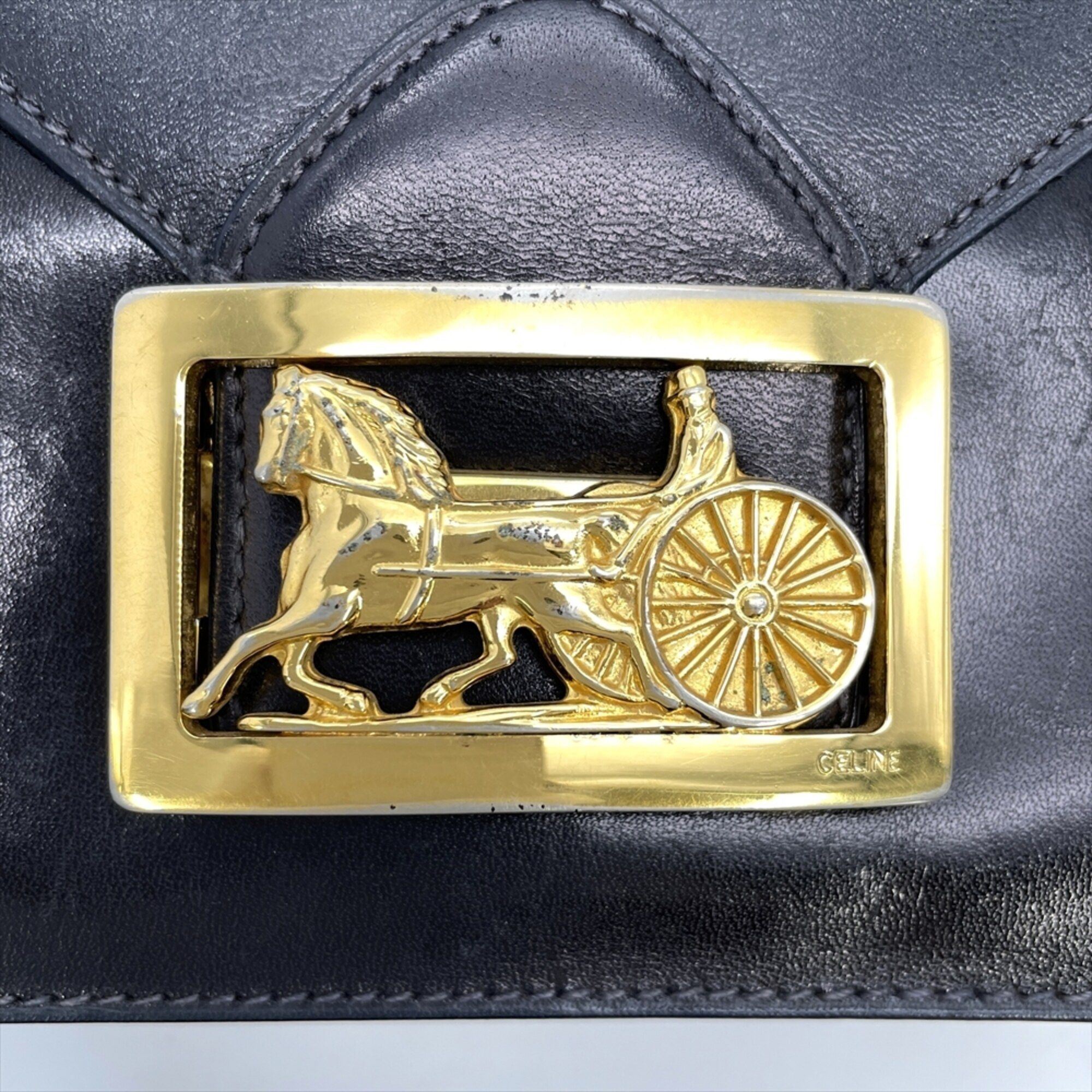 Leather Shoulder Bag (Pre-Owned) - Celine - Modalova
