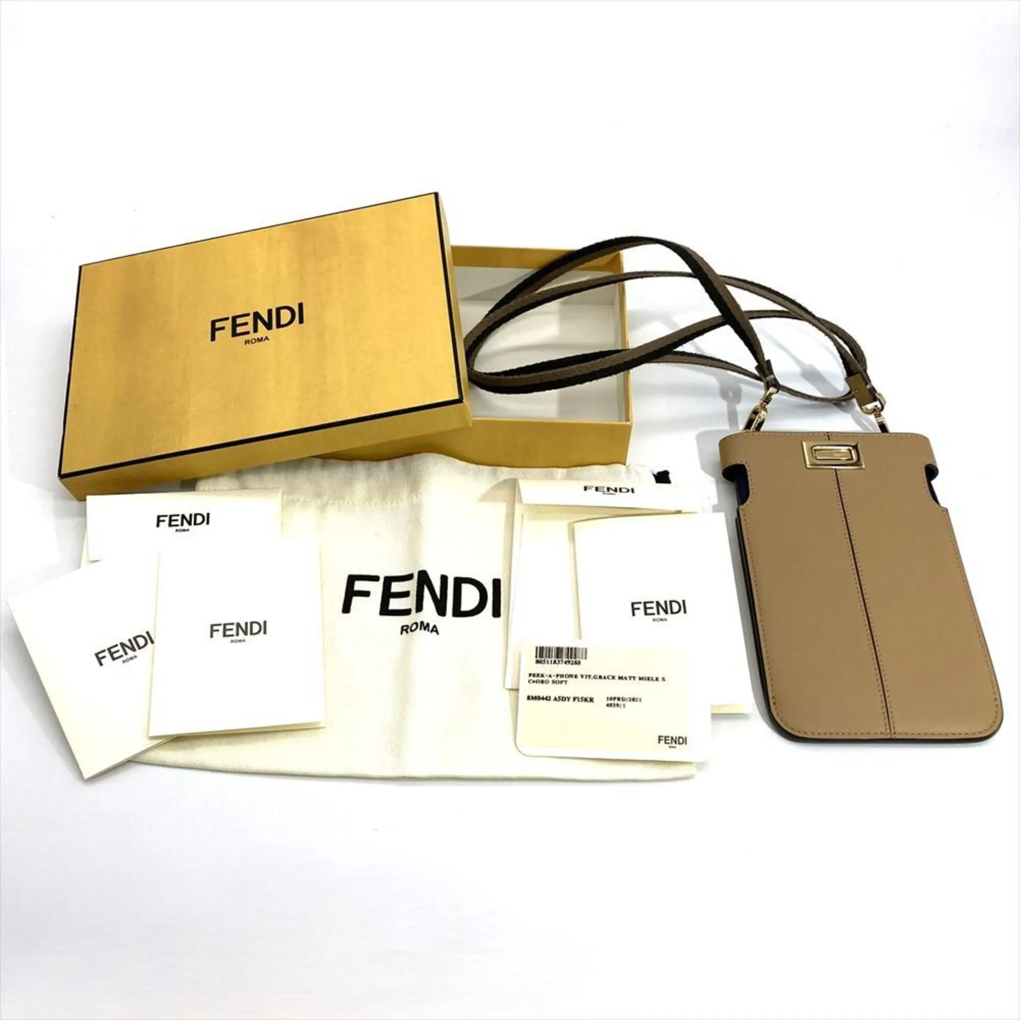 Leather Shoulder Bag (Pre-Owned) - Fendi - Modalova