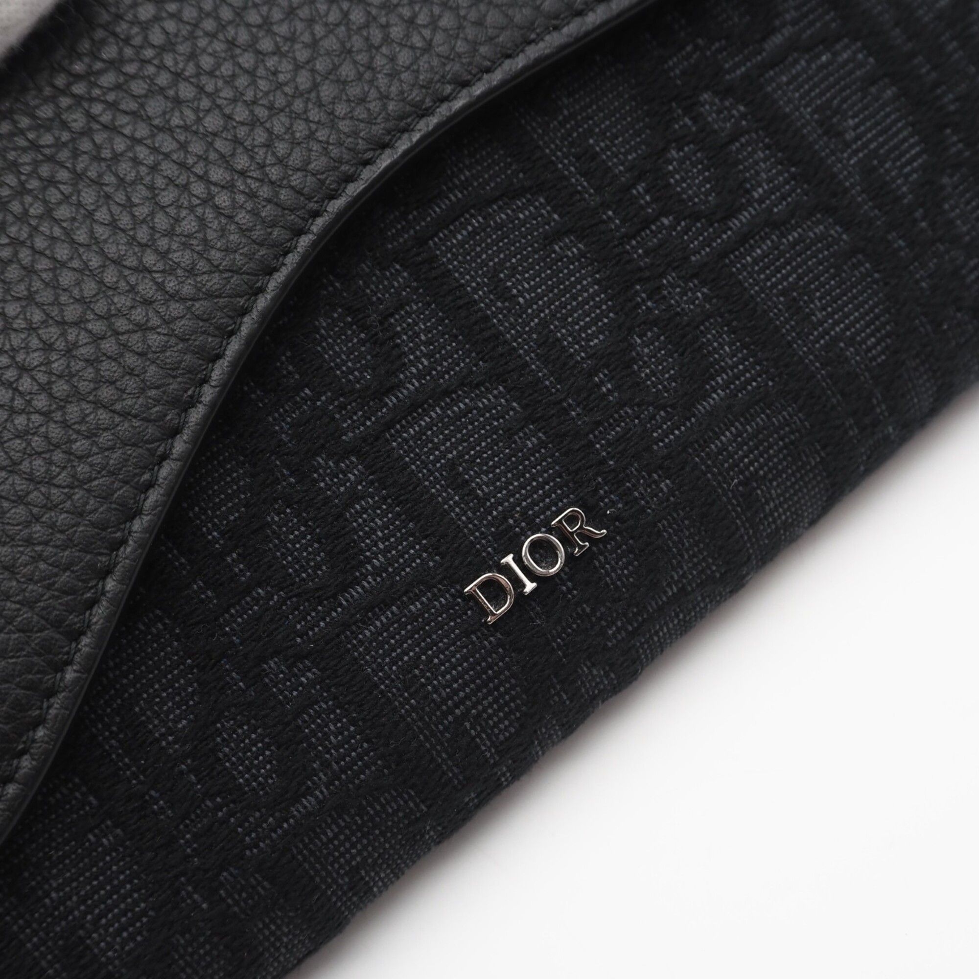 Canvas Leather Long Wallet (Bi-Fold) (Pre-Owned) - Christian Dior - Modalova