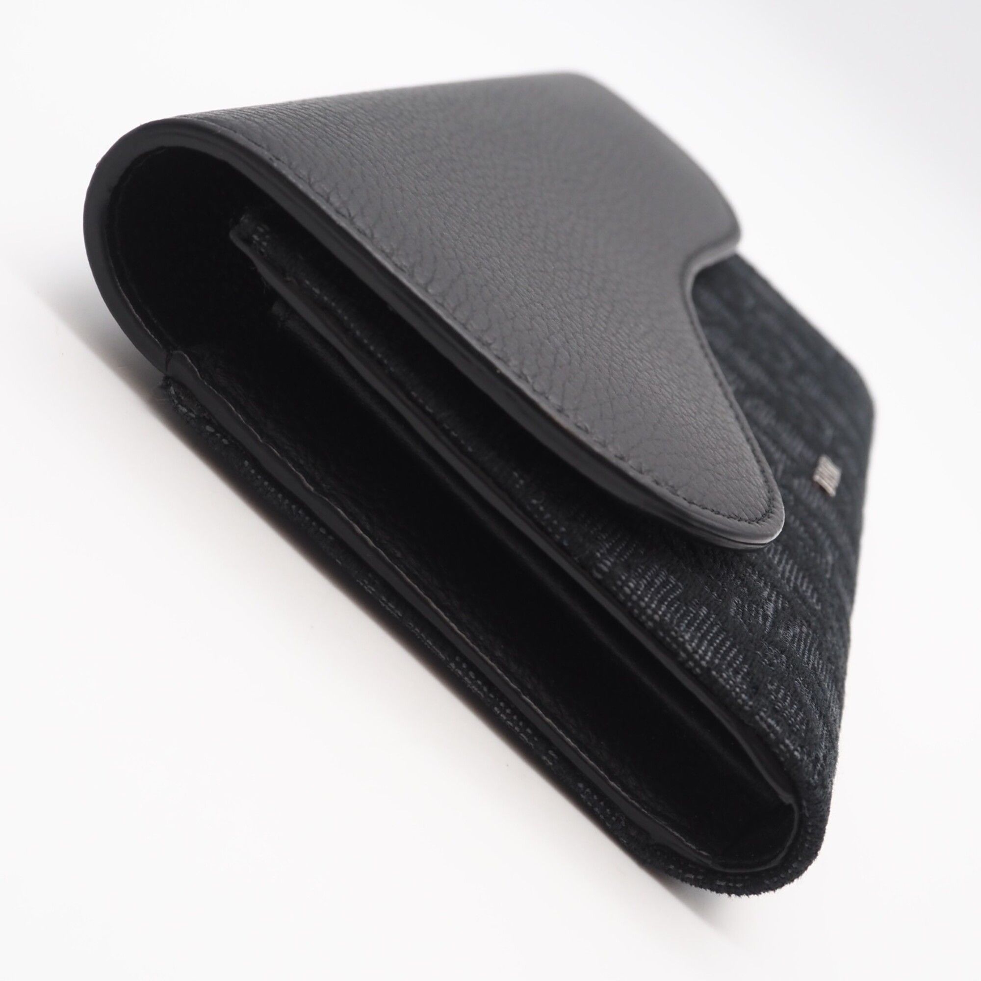 Canvas Leather Long Wallet (Bi-Fold) (Pre-Owned) - Christian Dior - Modalova