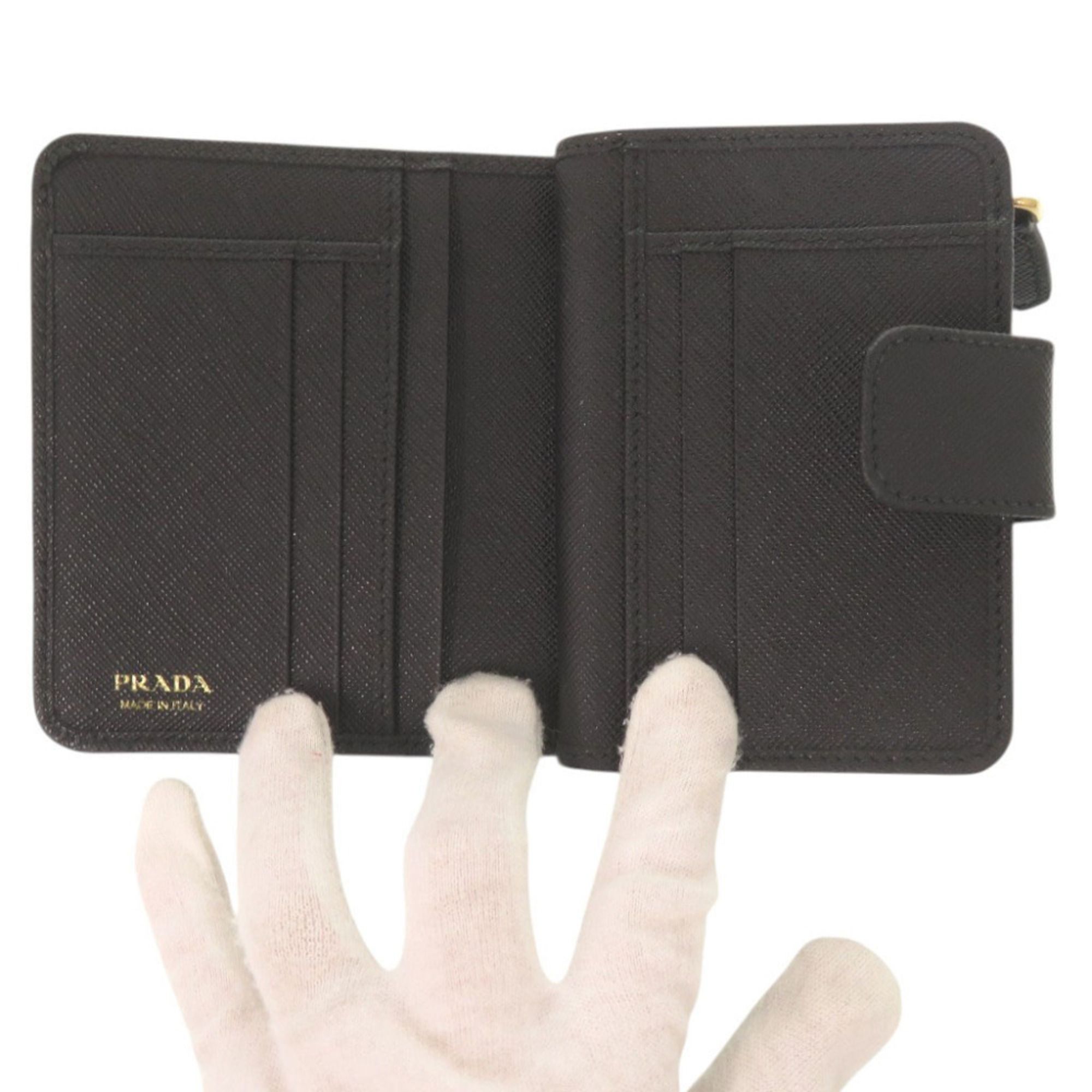 Nylon Leather Wallet (Bi-Fold) (Pre-Owned) - Prada - Modalova