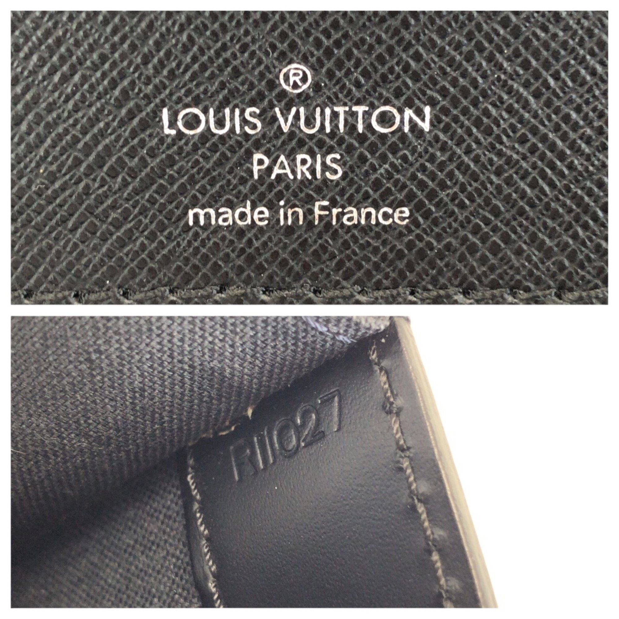 Taiga Leather Briefcase (Pre-Owned) - Louis Vuitton - Modalova