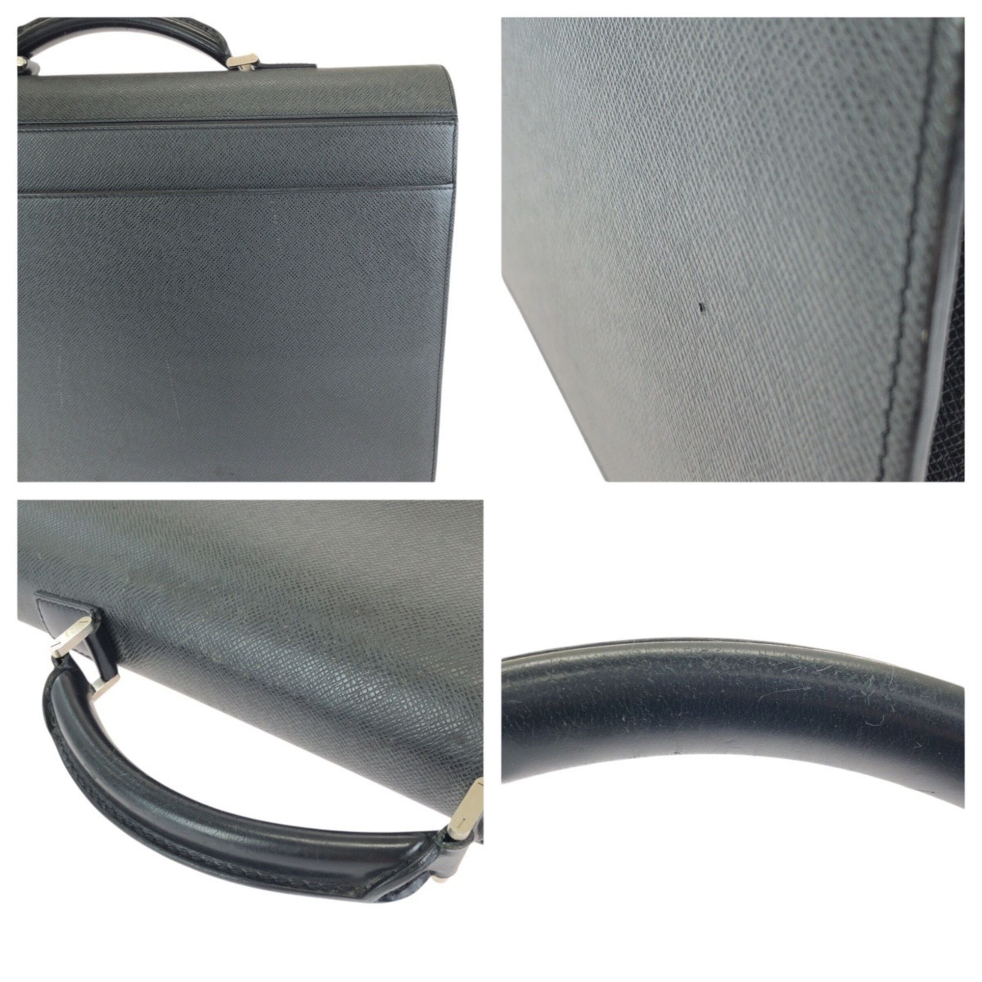 Taiga Leather Briefcase (Pre-Owned) - Louis Vuitton - Modalova