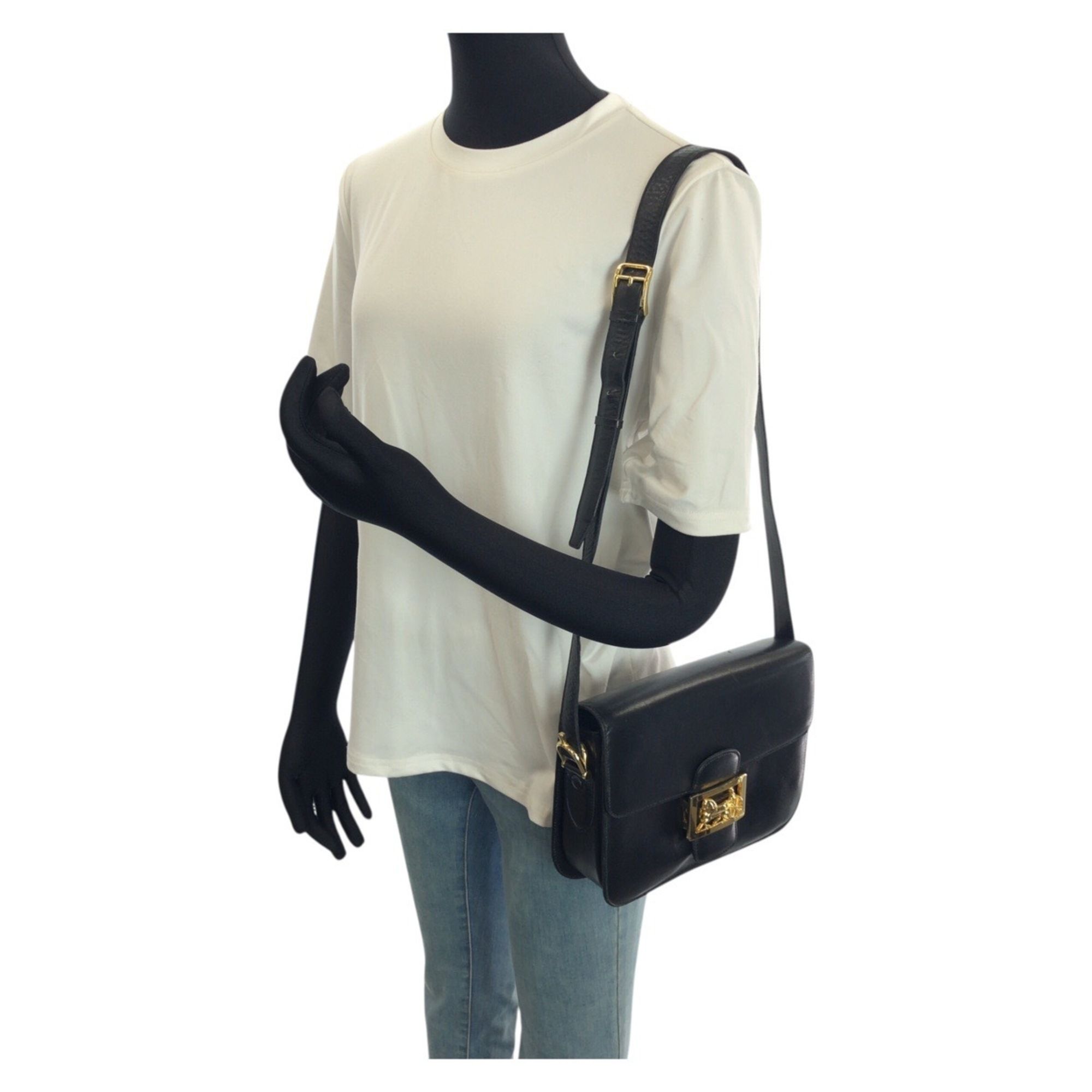 Leather Shoulder Bag (Pre-Owned) - Celine - Modalova