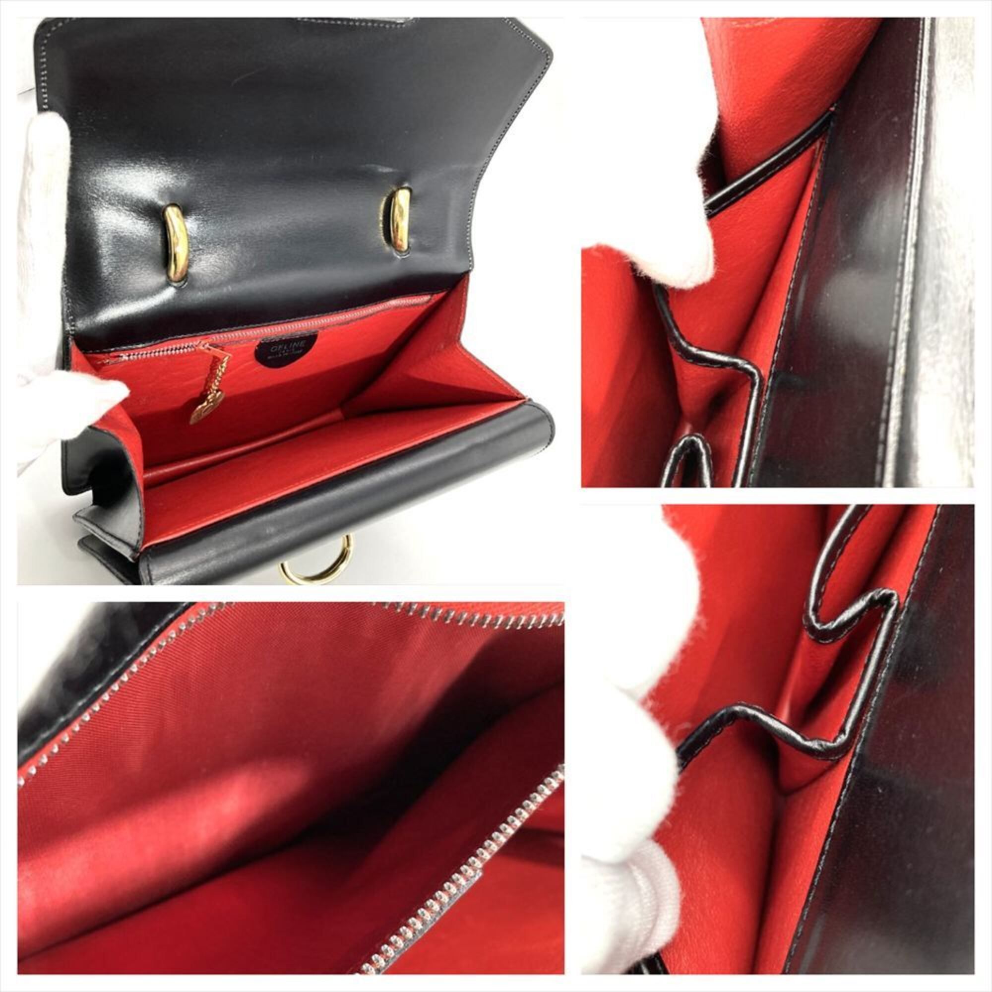 Leather Handbag (Pre-Owned) - Celine - Modalova