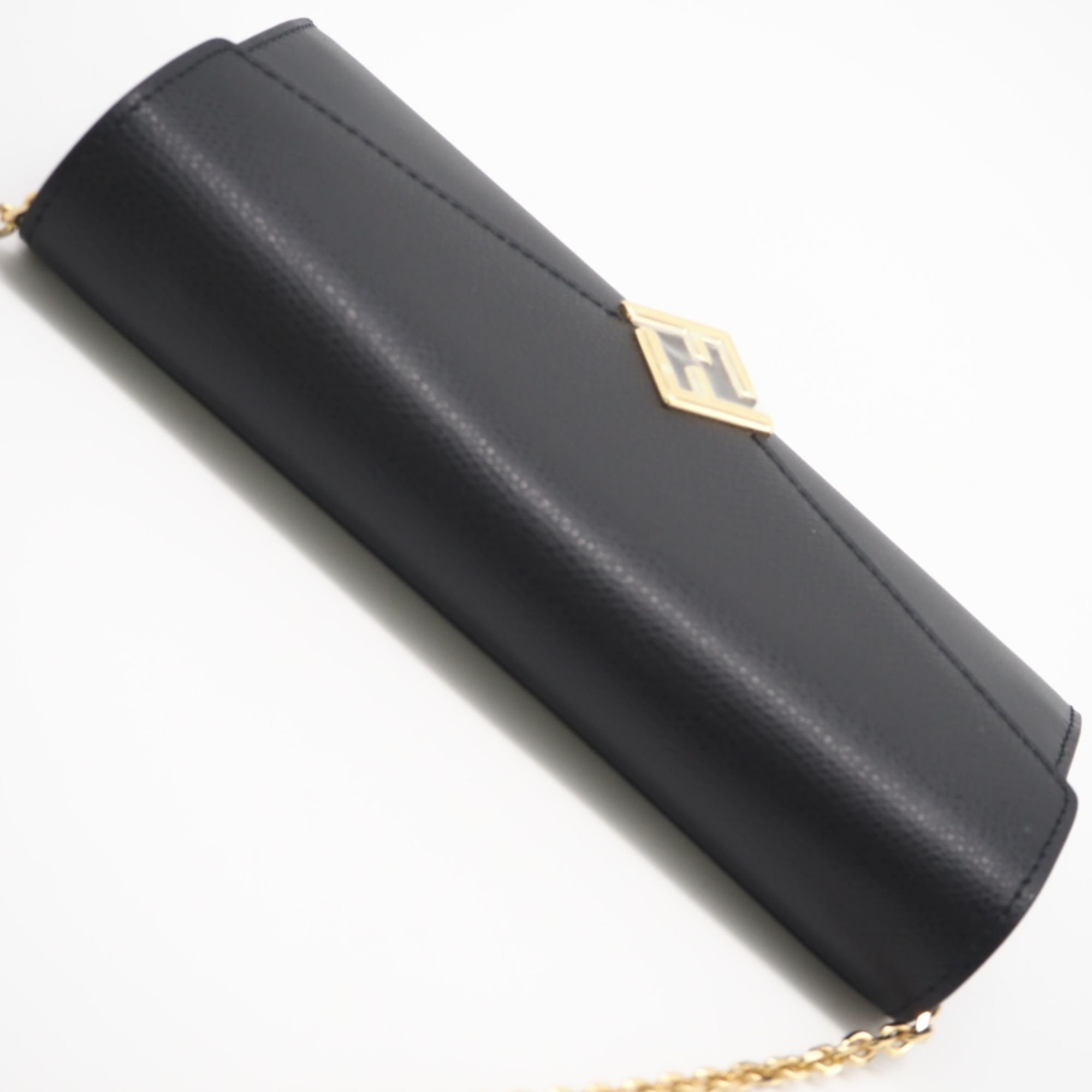 Leather Chain/Shoulder Wallet (Pre-Owned) - Fendi - Modalova