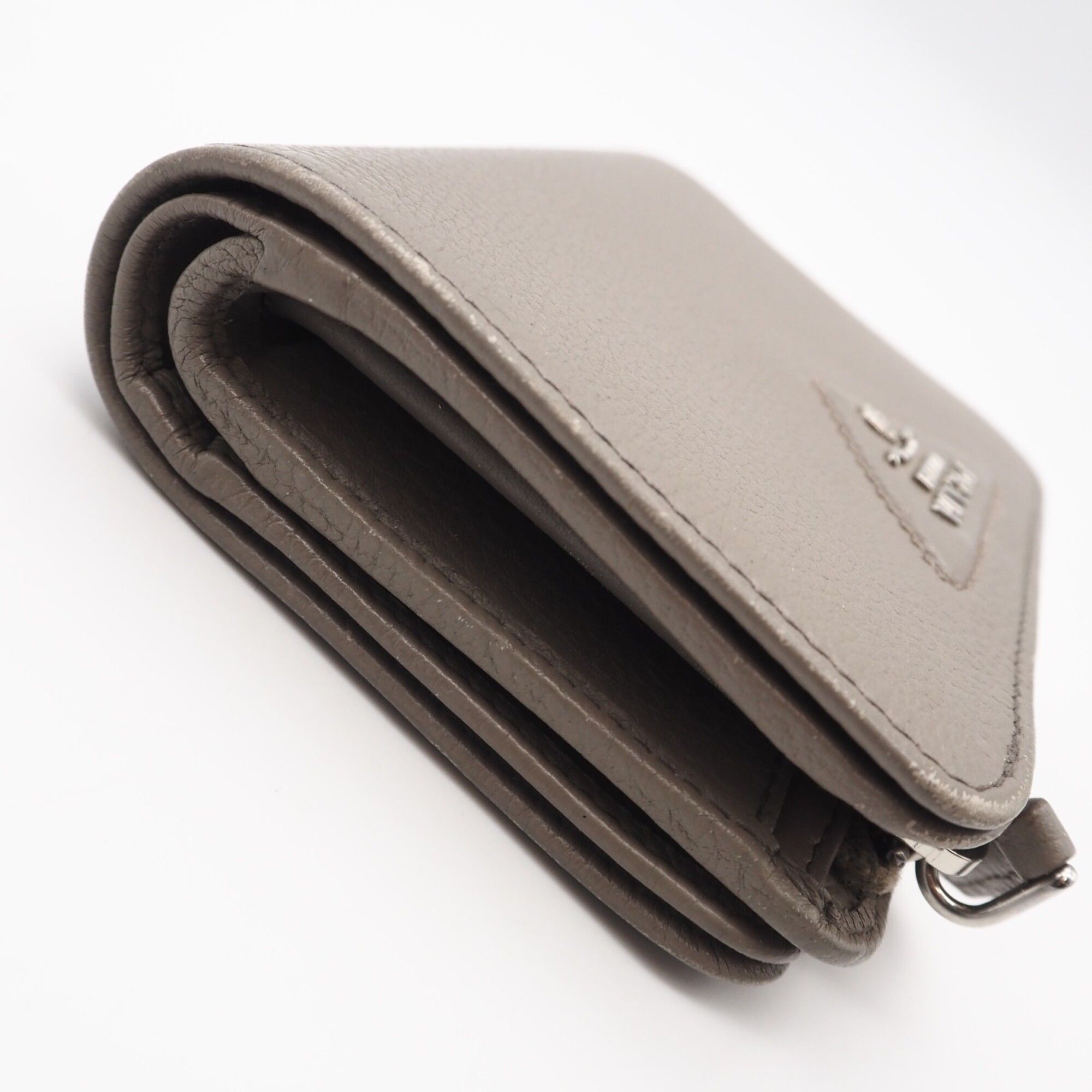 Leather Wallet (Bi-Fold) (Pre-Owned) - Prada - Modalova