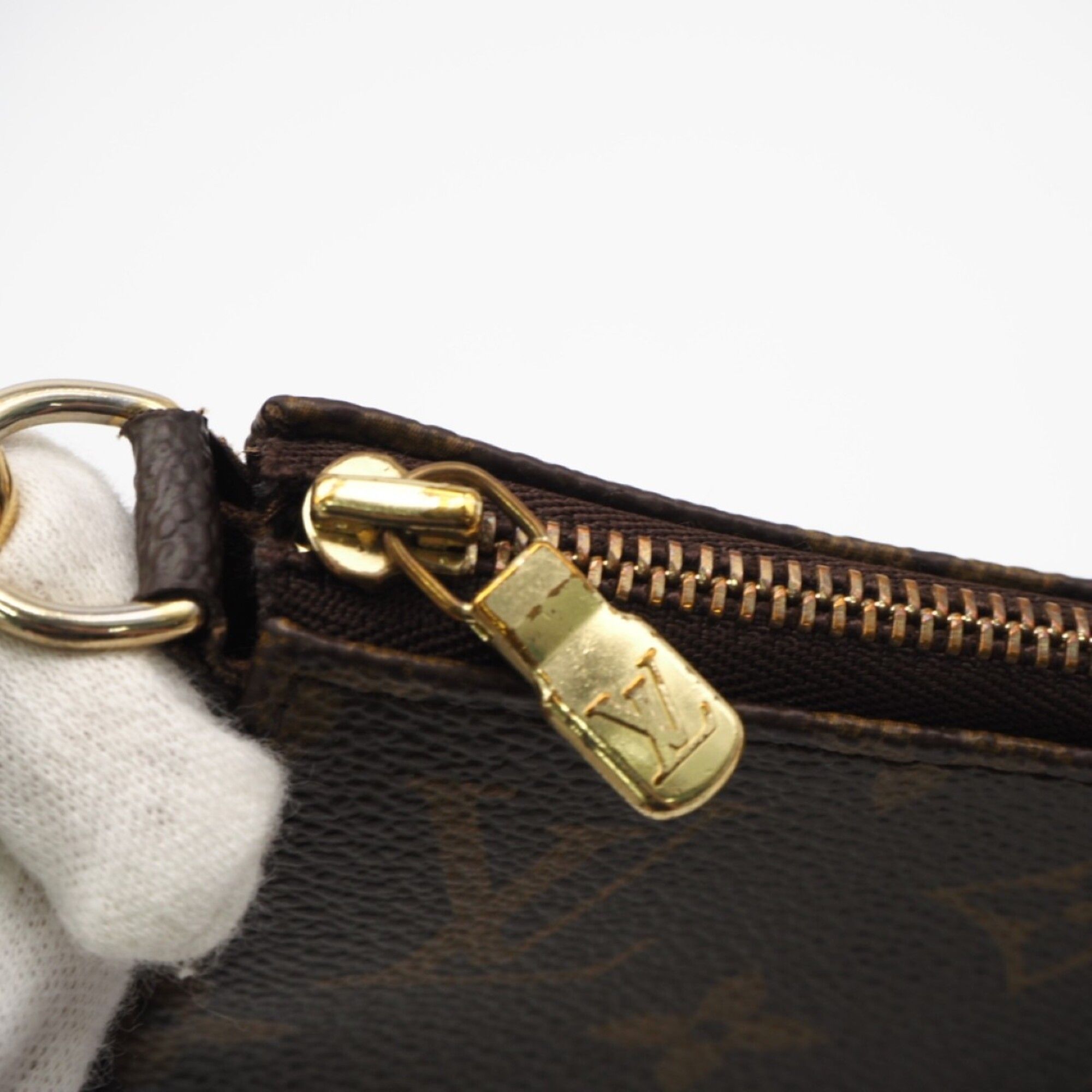 Monogram Coated Canvas Leather Pouch (Pre-Owned) - Louis Vuitton - Modalova