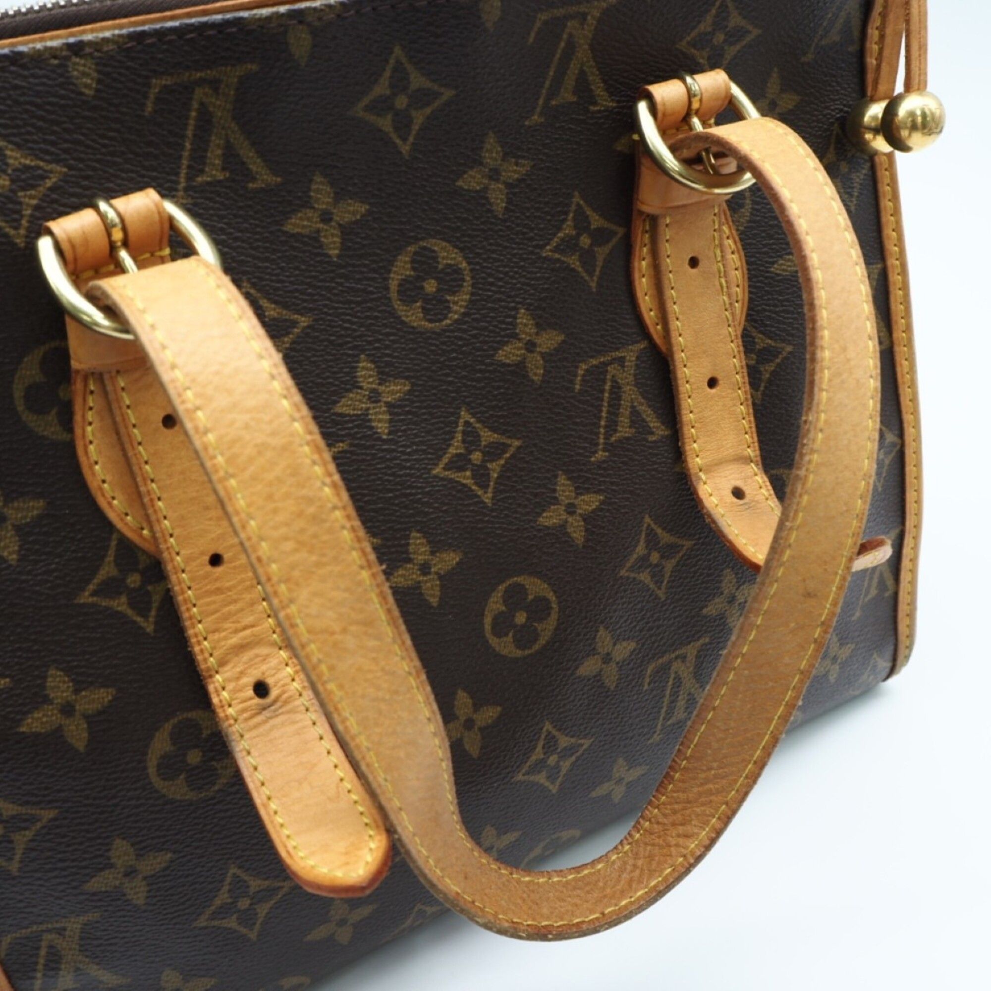 Monogram Coated Canvas Leather Handbag (Pre-Owned) - Louis Vuitton - Modalova