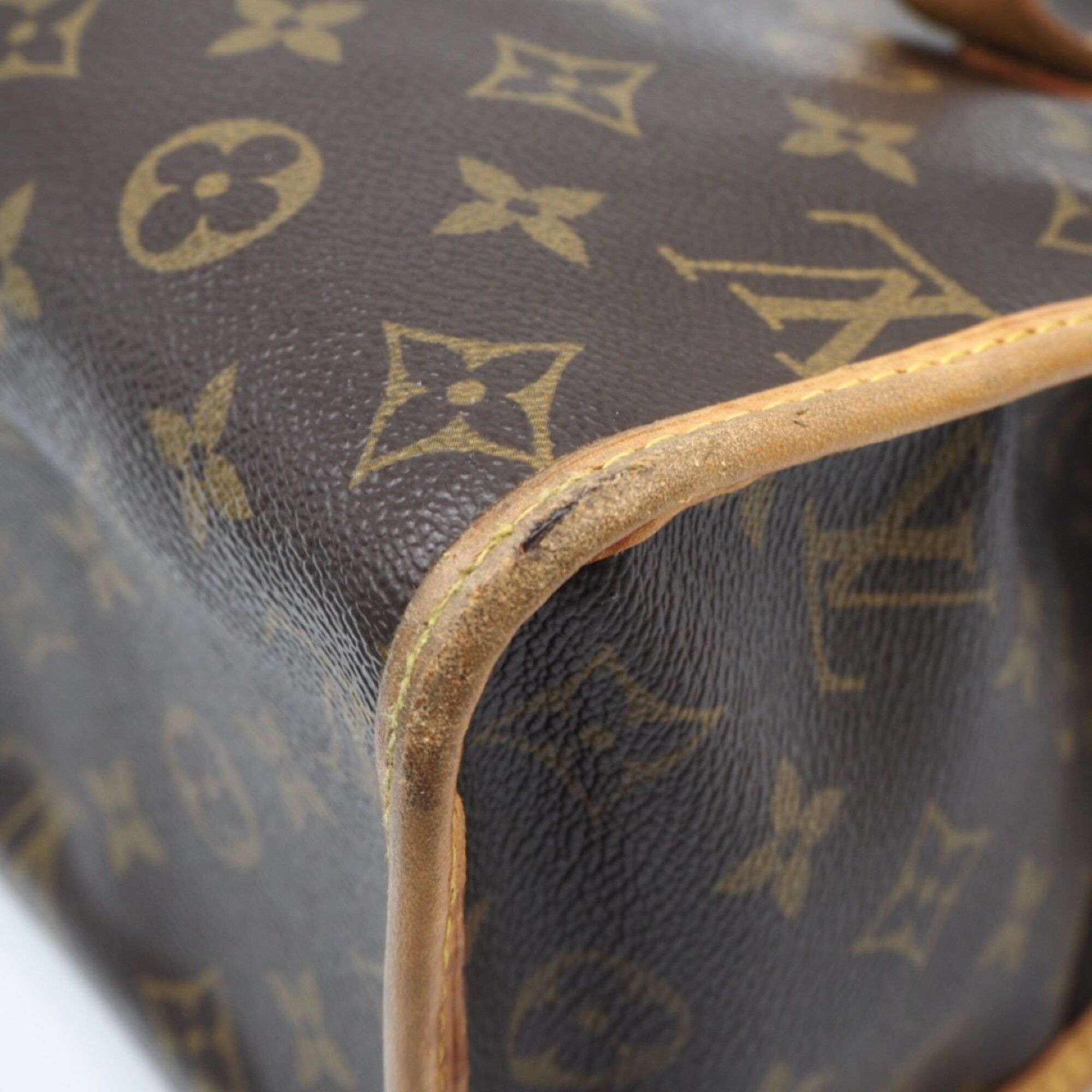 Monogram Coated Canvas Leather Handbag (Pre-Owned) - Louis Vuitton - Modalova