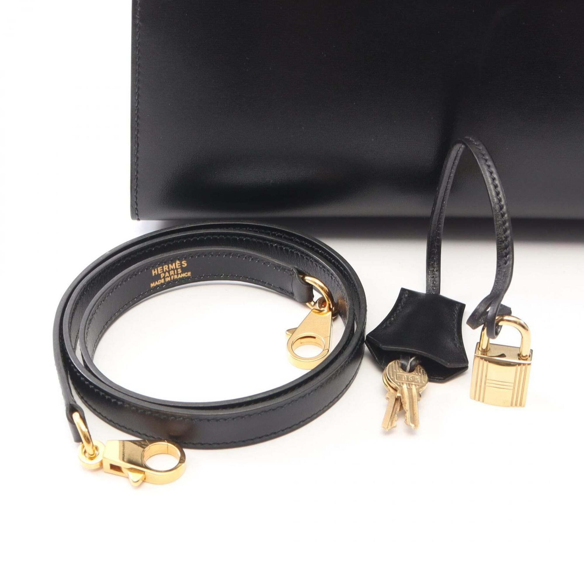 Box Calf Leather Handbag (Pre-Owned) - Hermes - Modalova