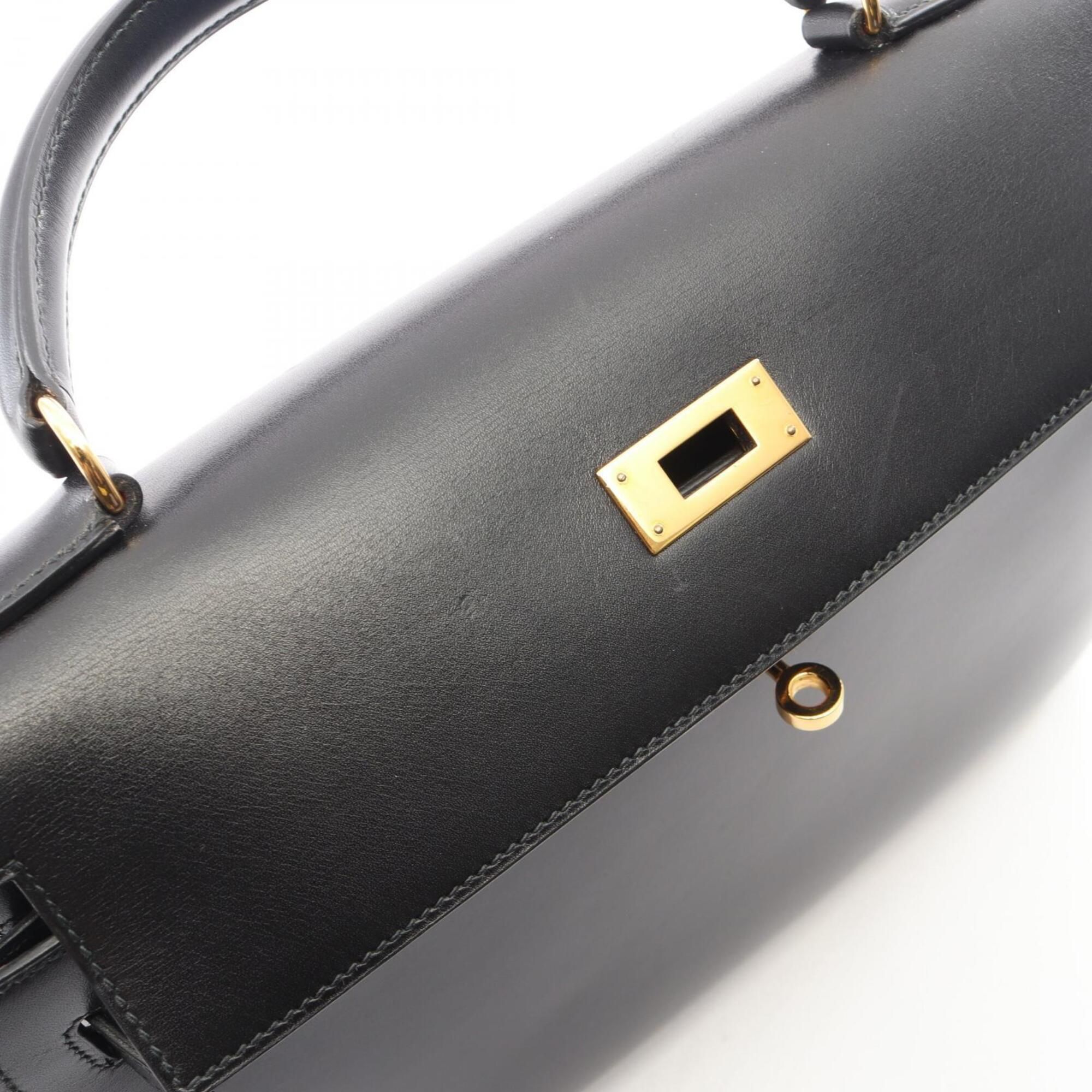Box Calf Leather Handbag (Pre-Owned) - Hermes - Modalova