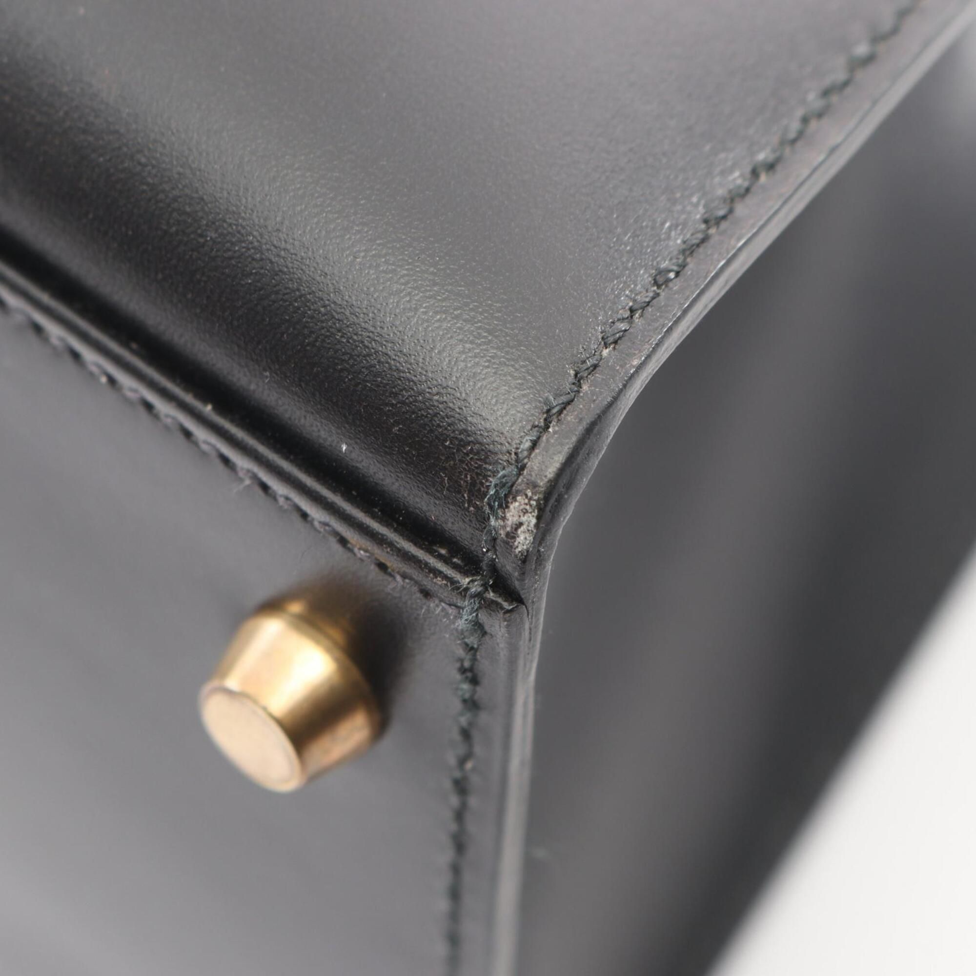 Box Calf Leather Handbag (Pre-Owned) - Hermes - Modalova