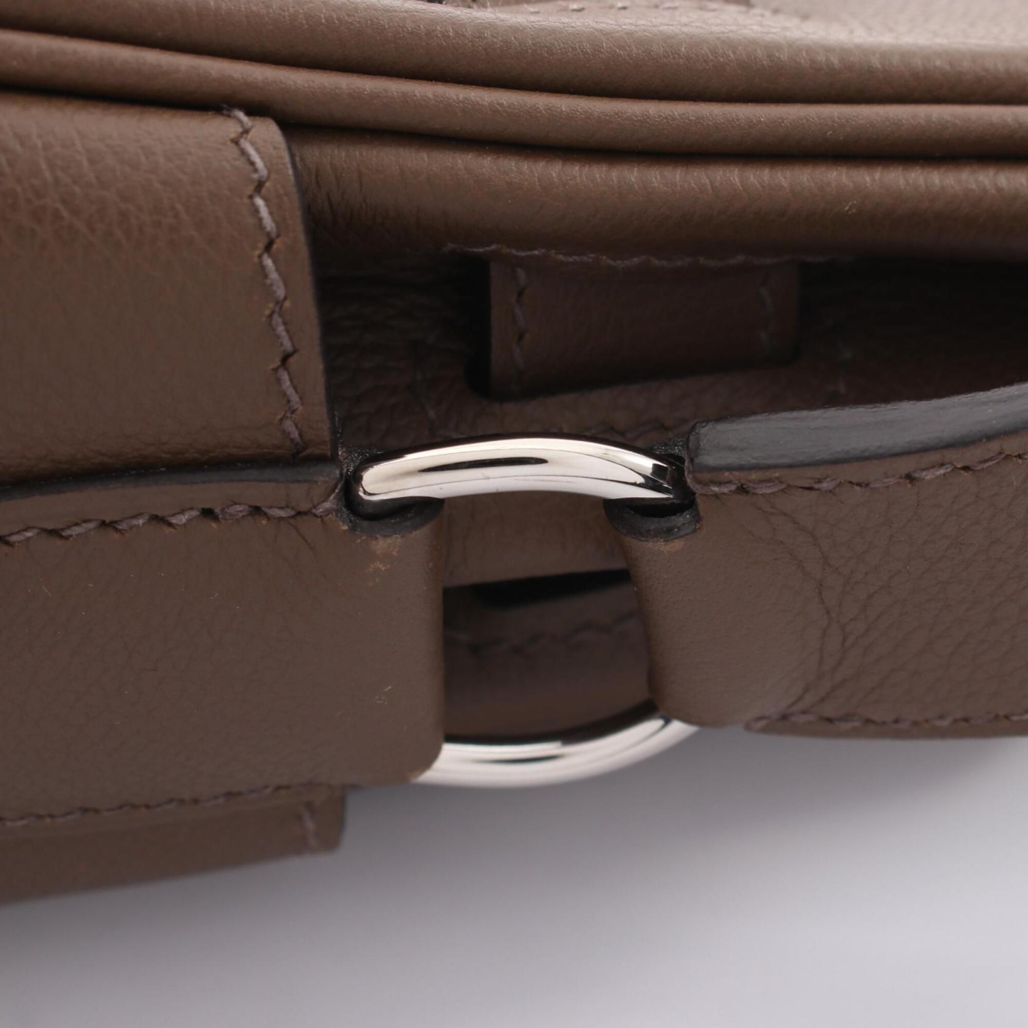 Evercalf Leather Shoulder Bag (Pre-Owned) - Hermes - Modalova
