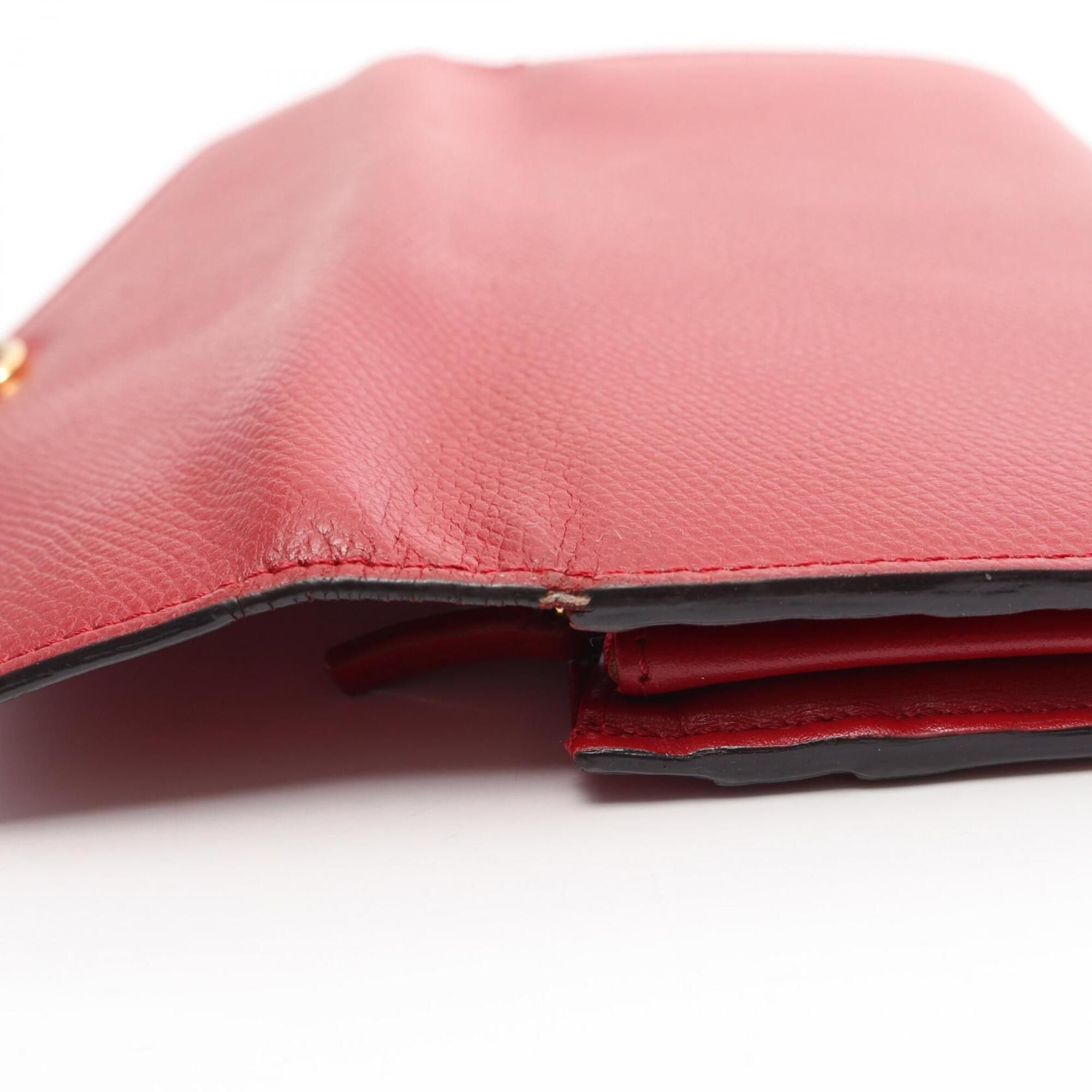 Leather Long Wallet (Bi-Fold) (Pre-Owned) - Fendi - Modalova