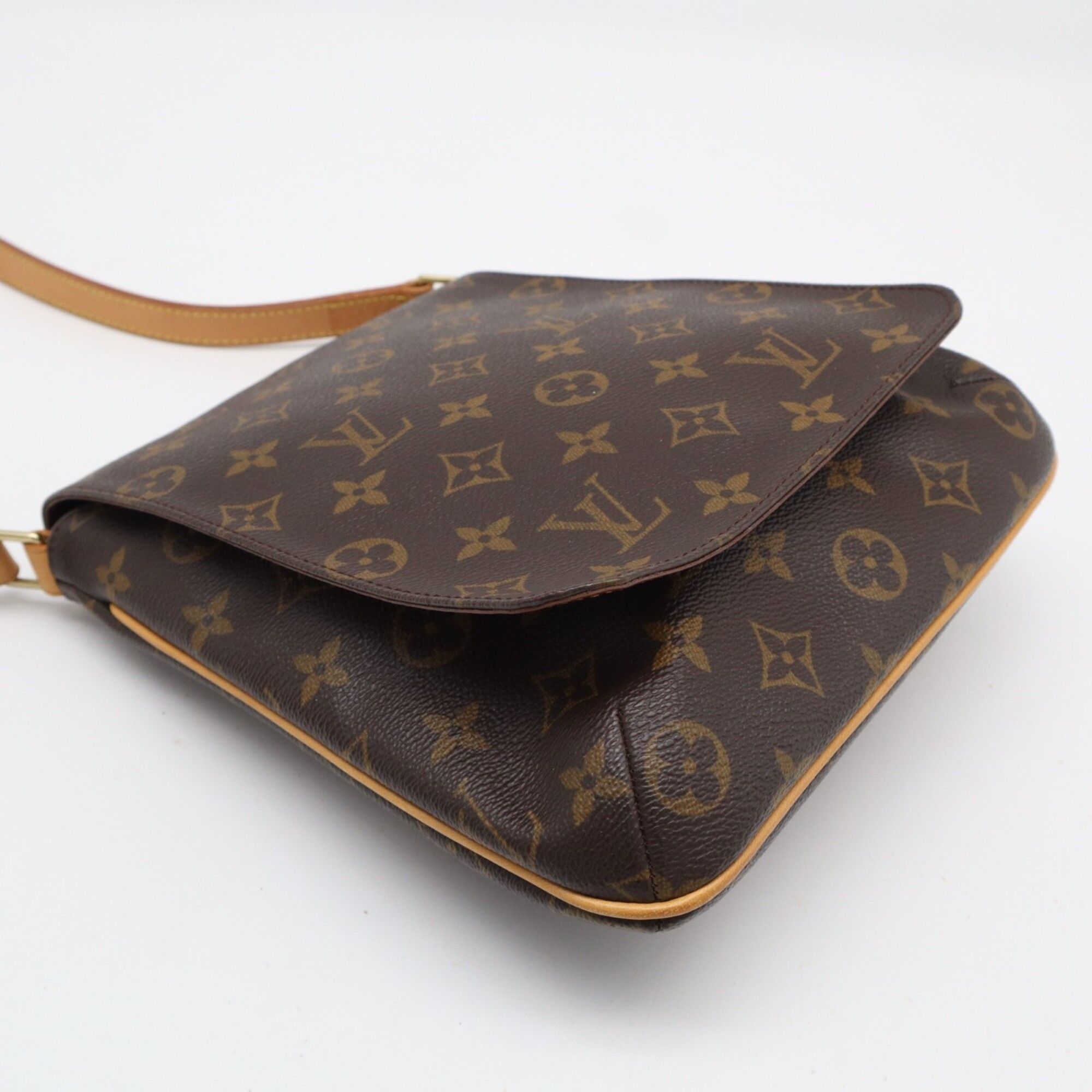Monogram Coated Canvas Leather Shoulder Bag (Pre-Owned) - Louis Vuitton - Modalova