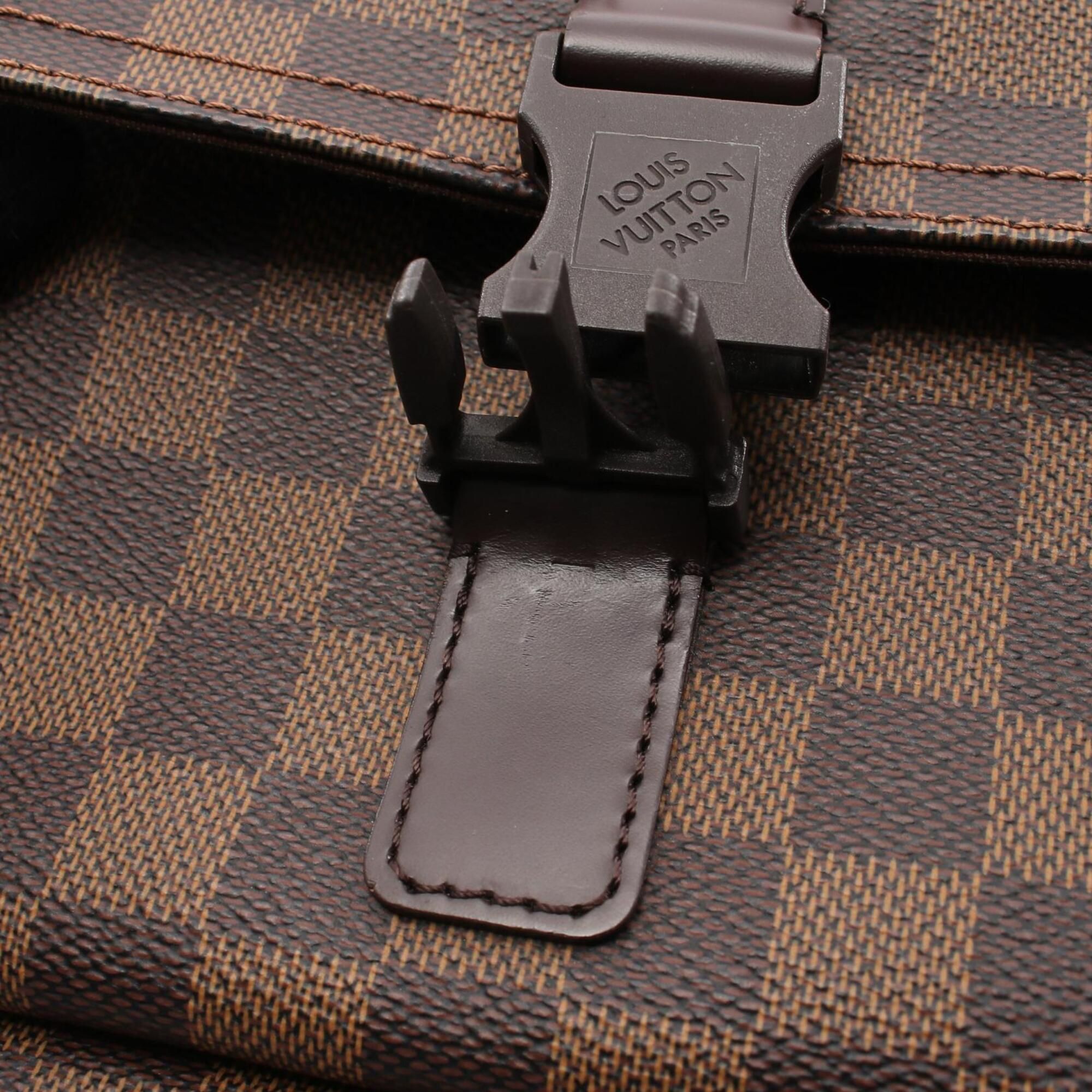 Coated Canvas Leather Handbag Shoulder Bag (Pre-Owned) - Louis Vuitton - Modalova