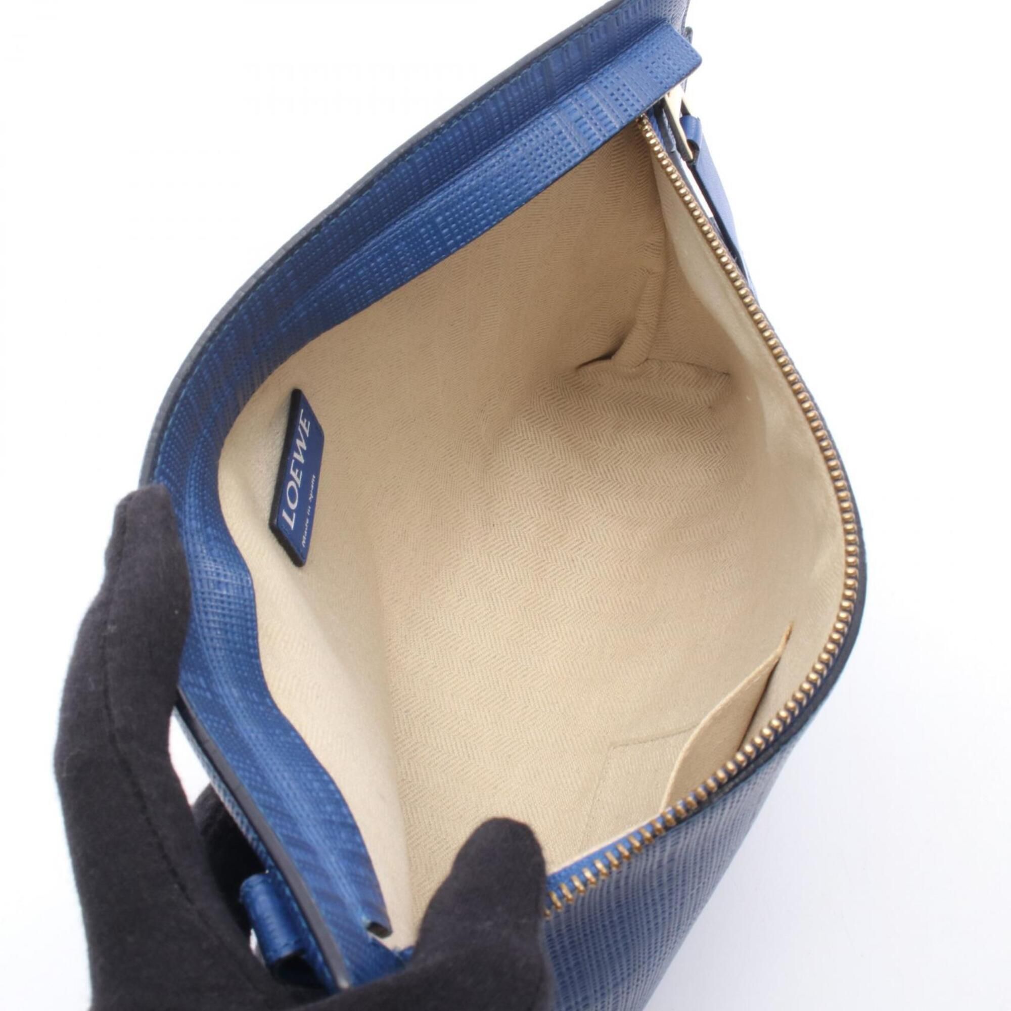 Leather Clutch Bag Pouch (Pre-Owned) - Loewe - Modalova