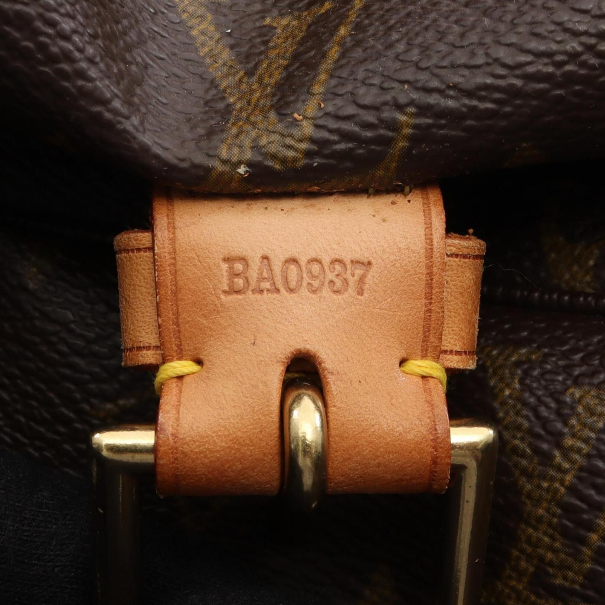 Coated Canvas Leather Backpack (Pre-Owned) - Louis Vuitton - Modalova