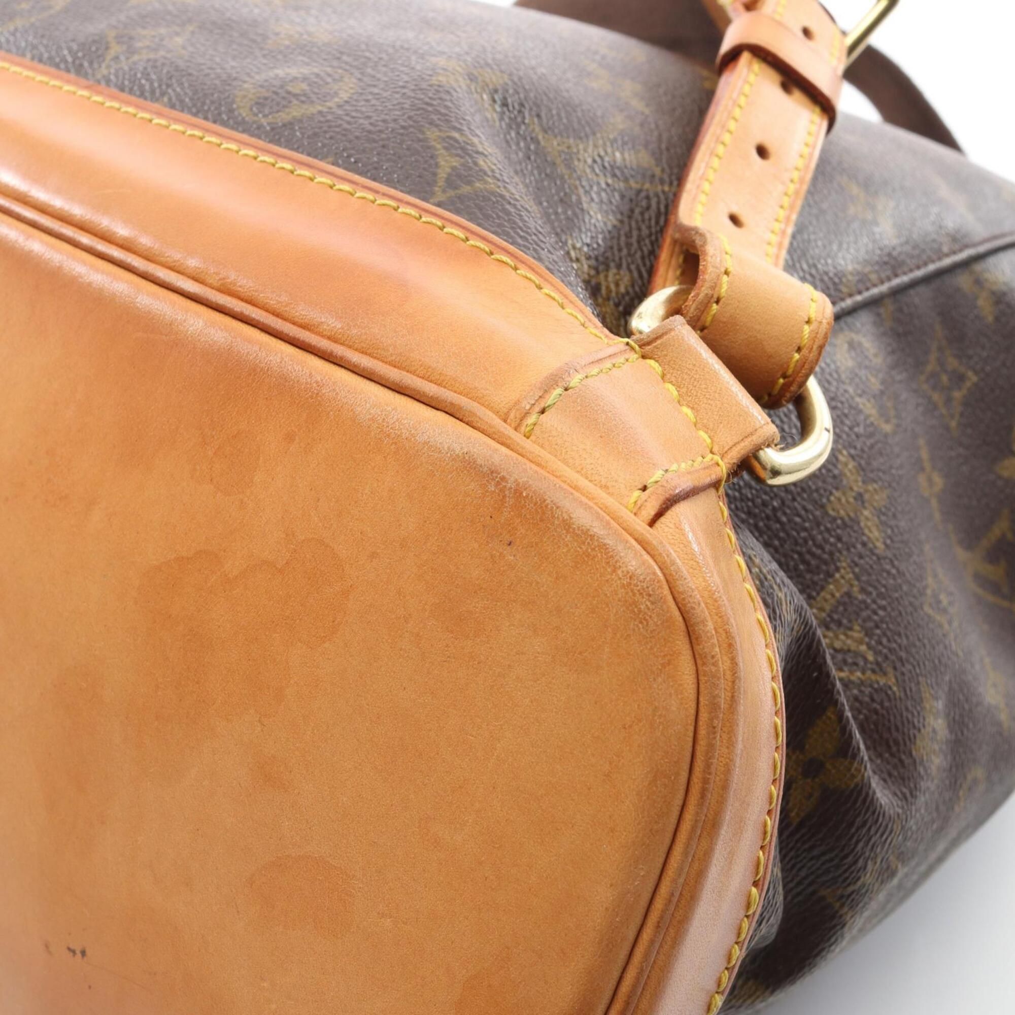 Coated Canvas Leather Backpack (Pre-Owned) - Louis Vuitton - Modalova