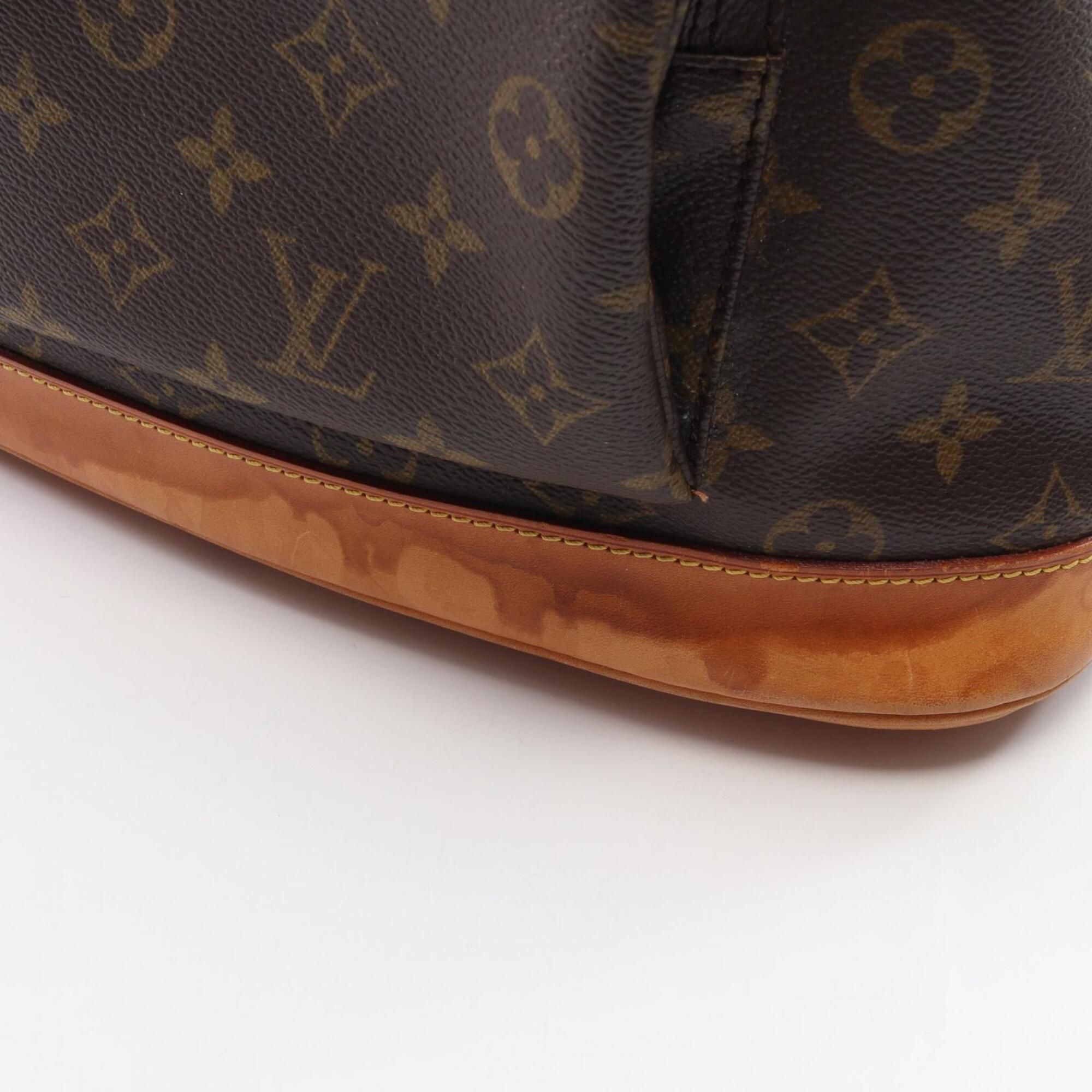 Coated Canvas Leather Backpack (Pre-Owned) - Louis Vuitton - Modalova