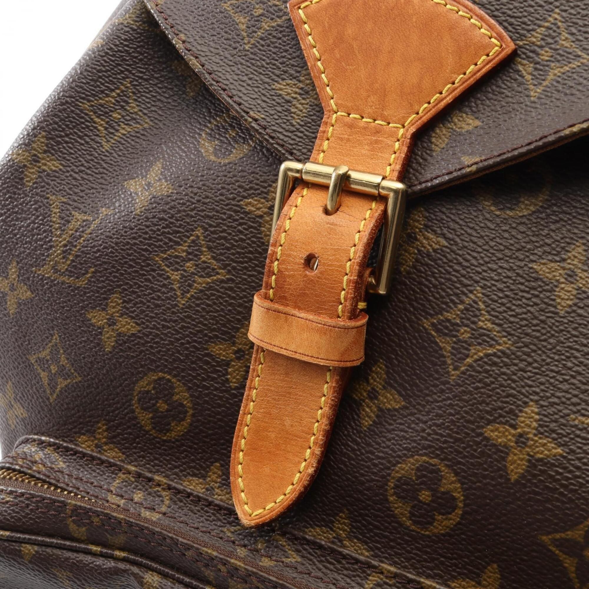 Coated Canvas Leather Backpack (Pre-Owned) - Louis Vuitton - Modalova