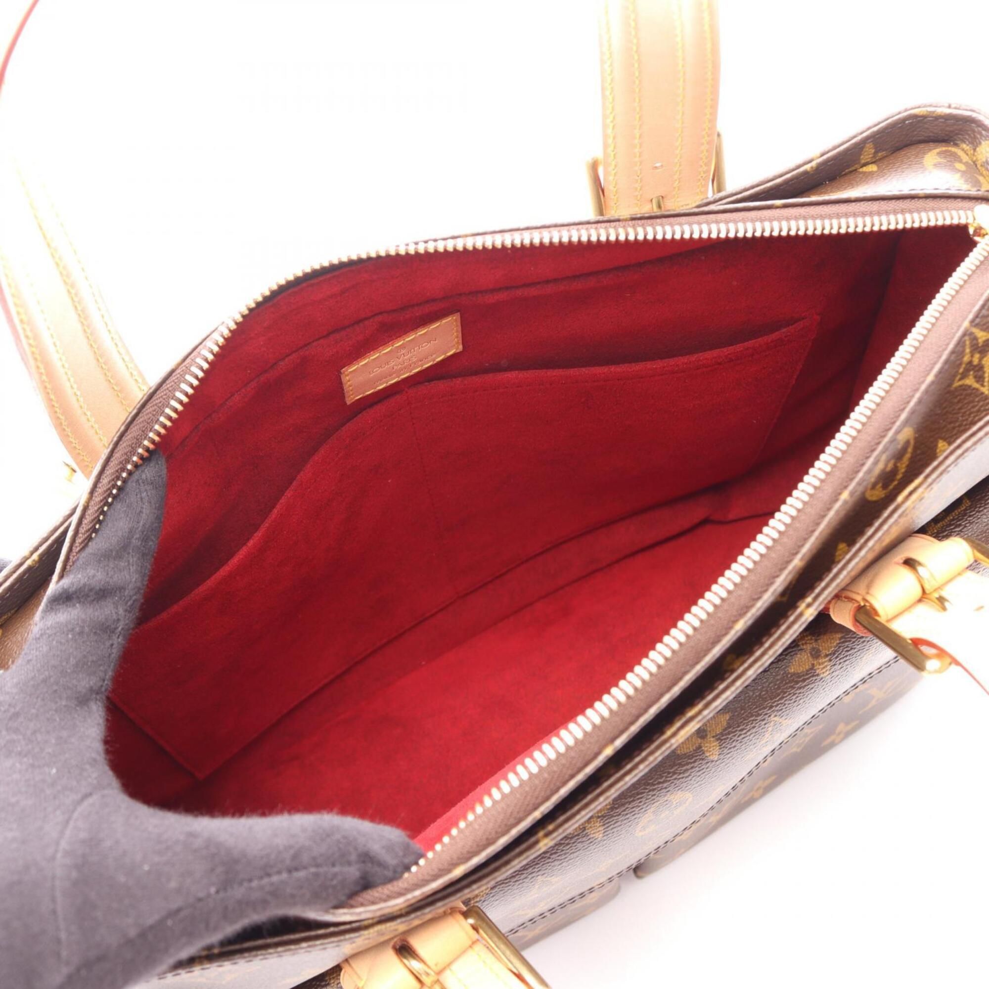 Coated Canvas Leather Handbag (Pre-Owned) - Louis Vuitton - Modalova