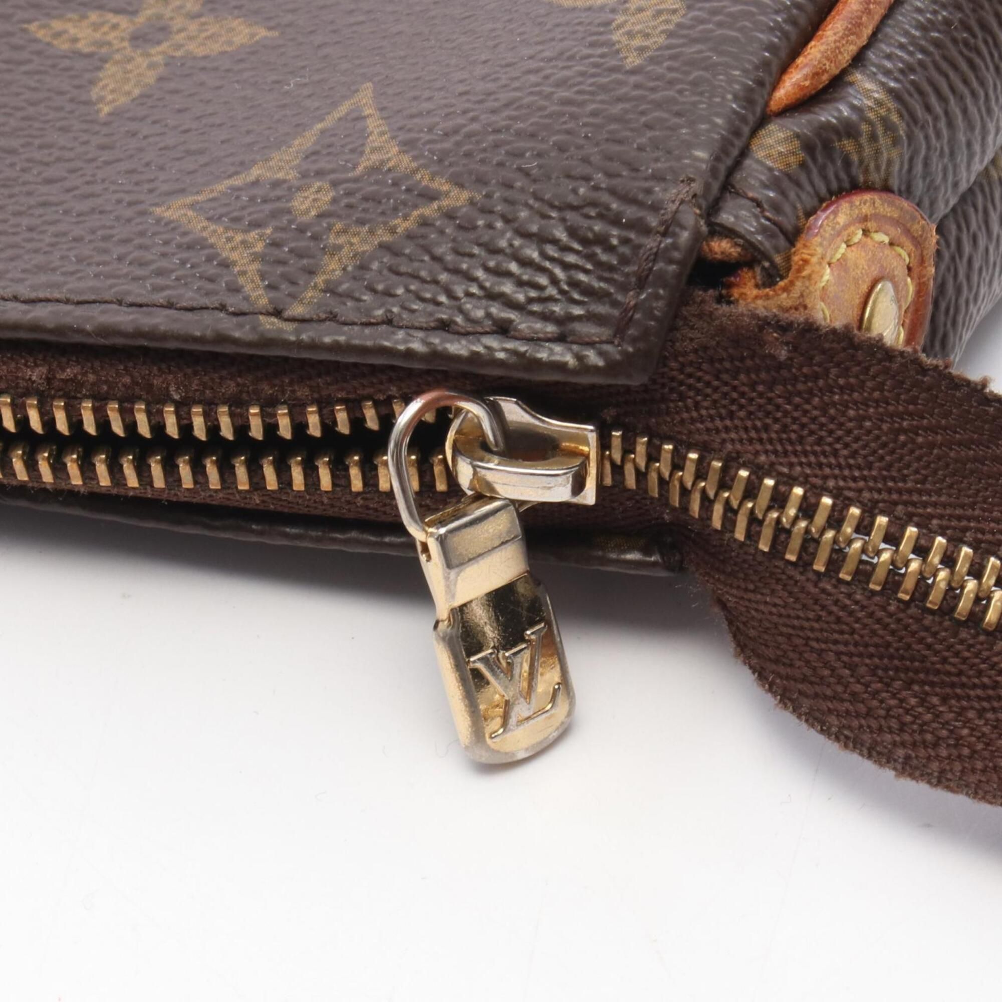 Coated Canvas Leather Handbag Shoulder Bag (Pre-Owned) - Louis Vuitton - Modalova