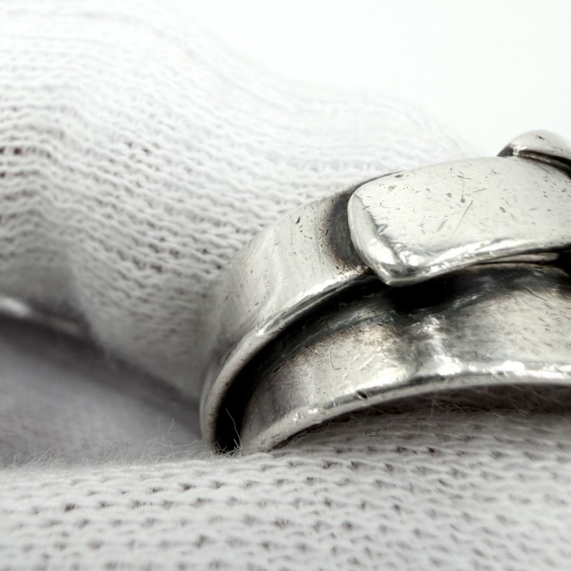 Silver 925 Band Ring (Pre-Owned) - Hermes - Modalova
