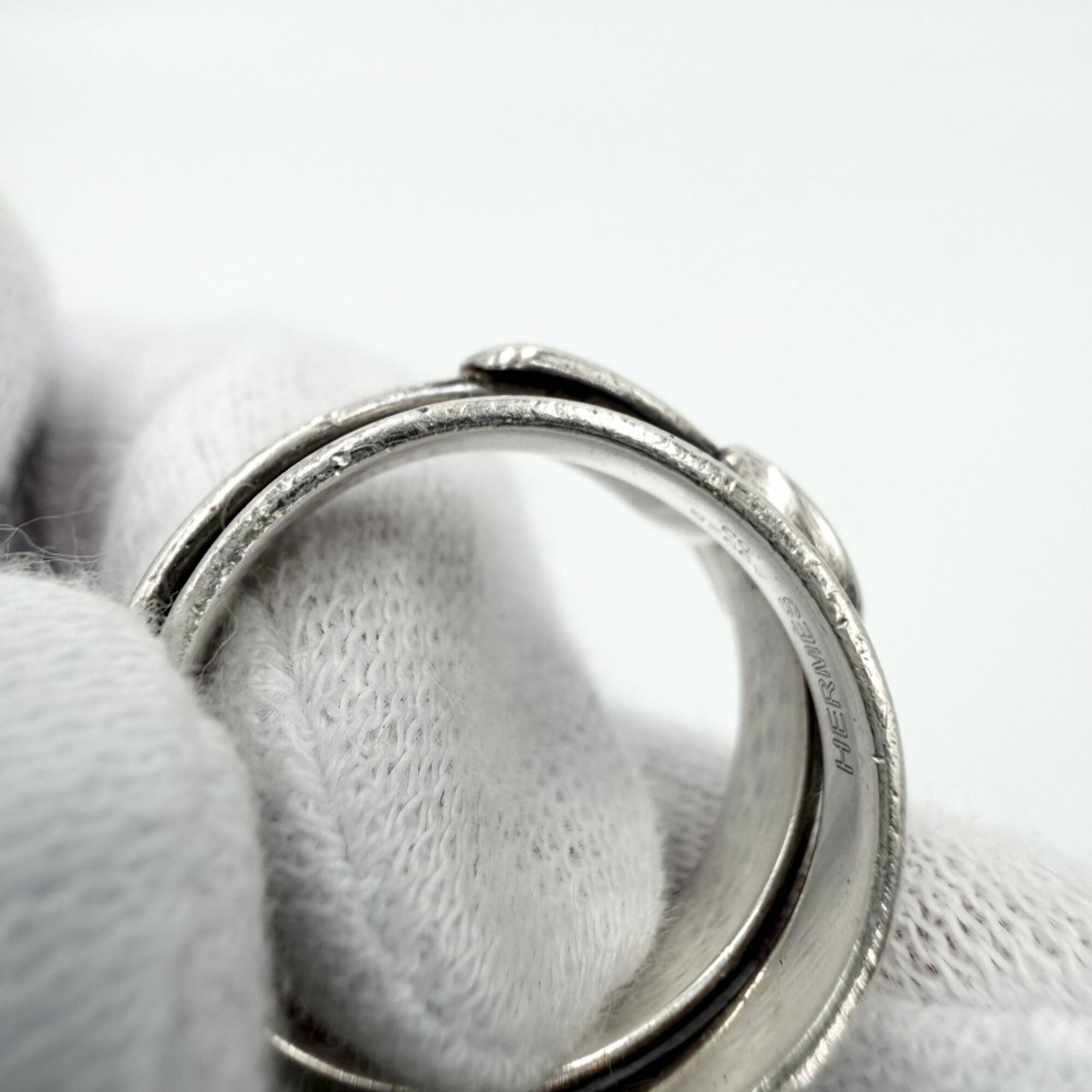 Silver 925 Band Ring (Pre-Owned) - Hermes - Modalova