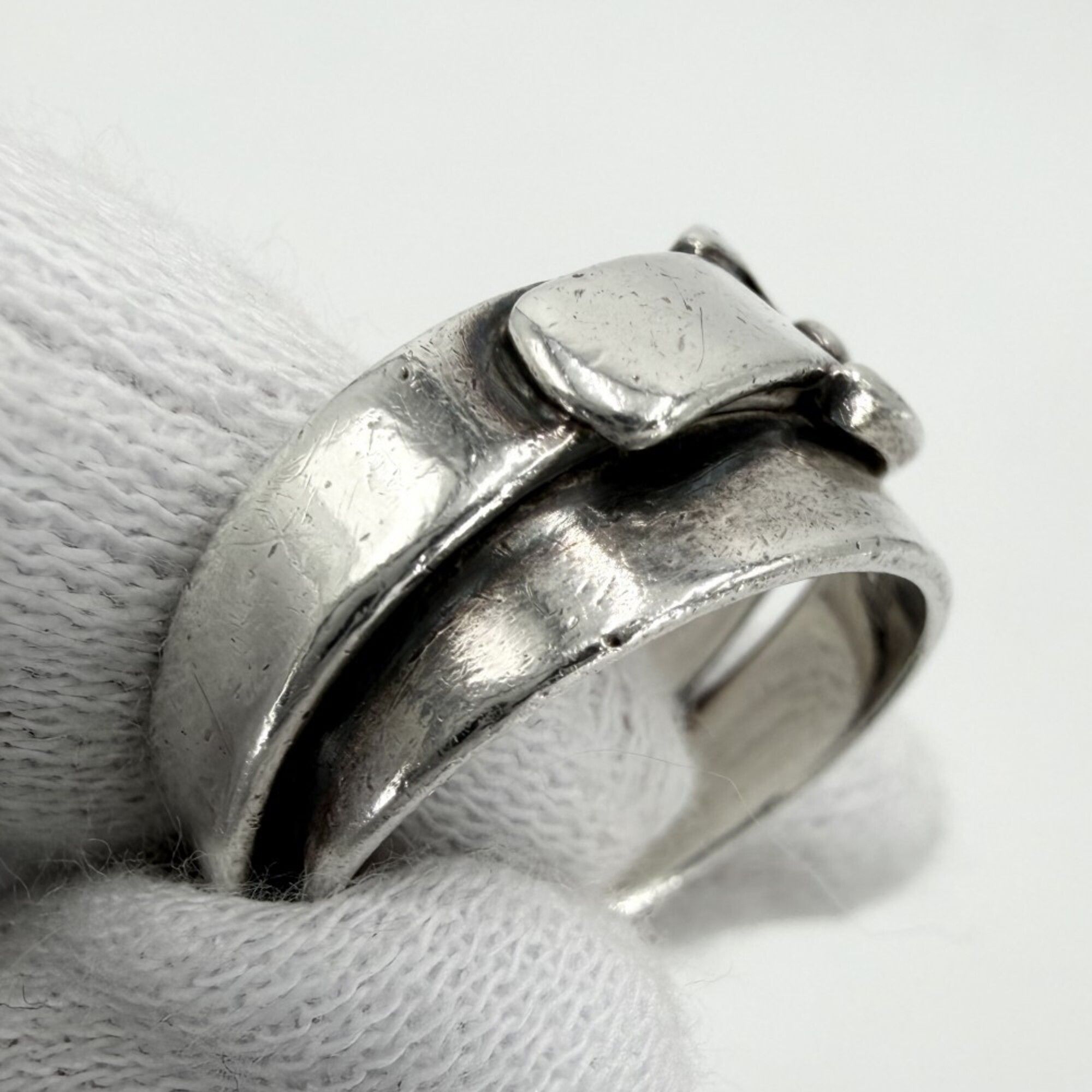 Silver 925 Band Ring (Pre-Owned) - Hermes - Modalova