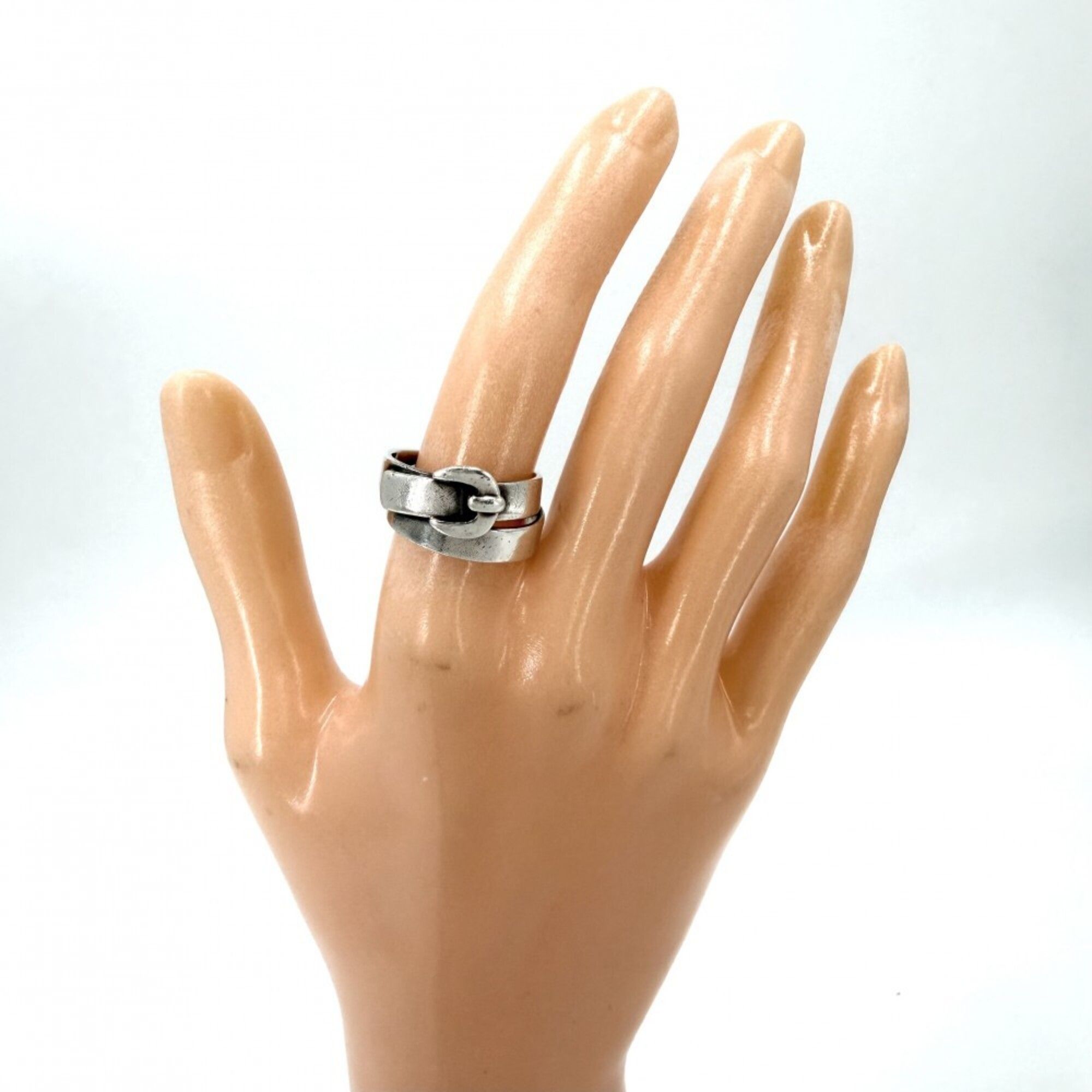 Silver 925 Band Ring (Pre-Owned) - Hermes - Modalova